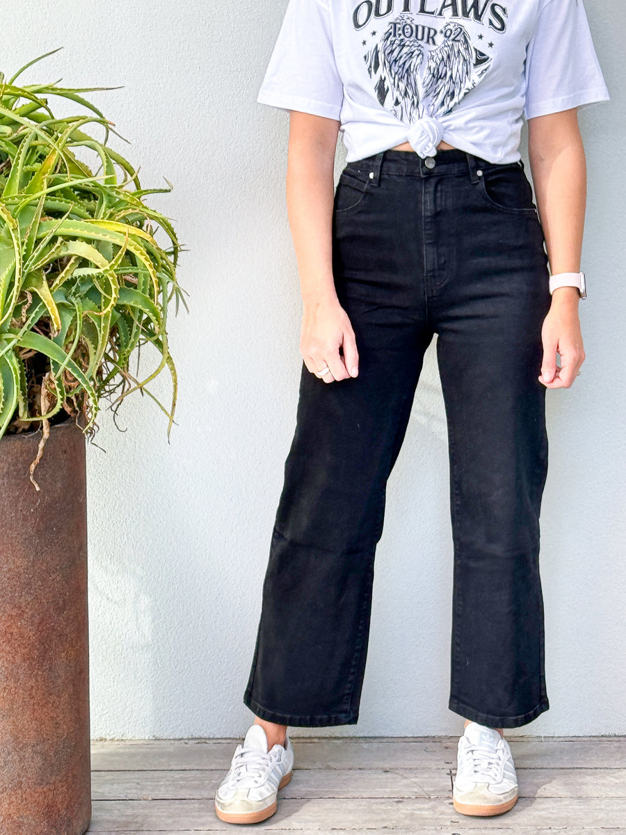 Eden Wide Leg Jean in Fairbanks