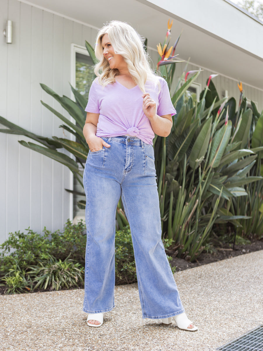 Hudson offers flare jeans