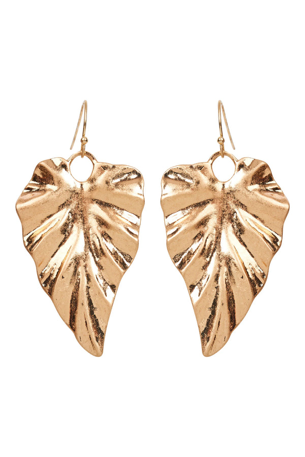 Mizu Leaf Earring - Gold