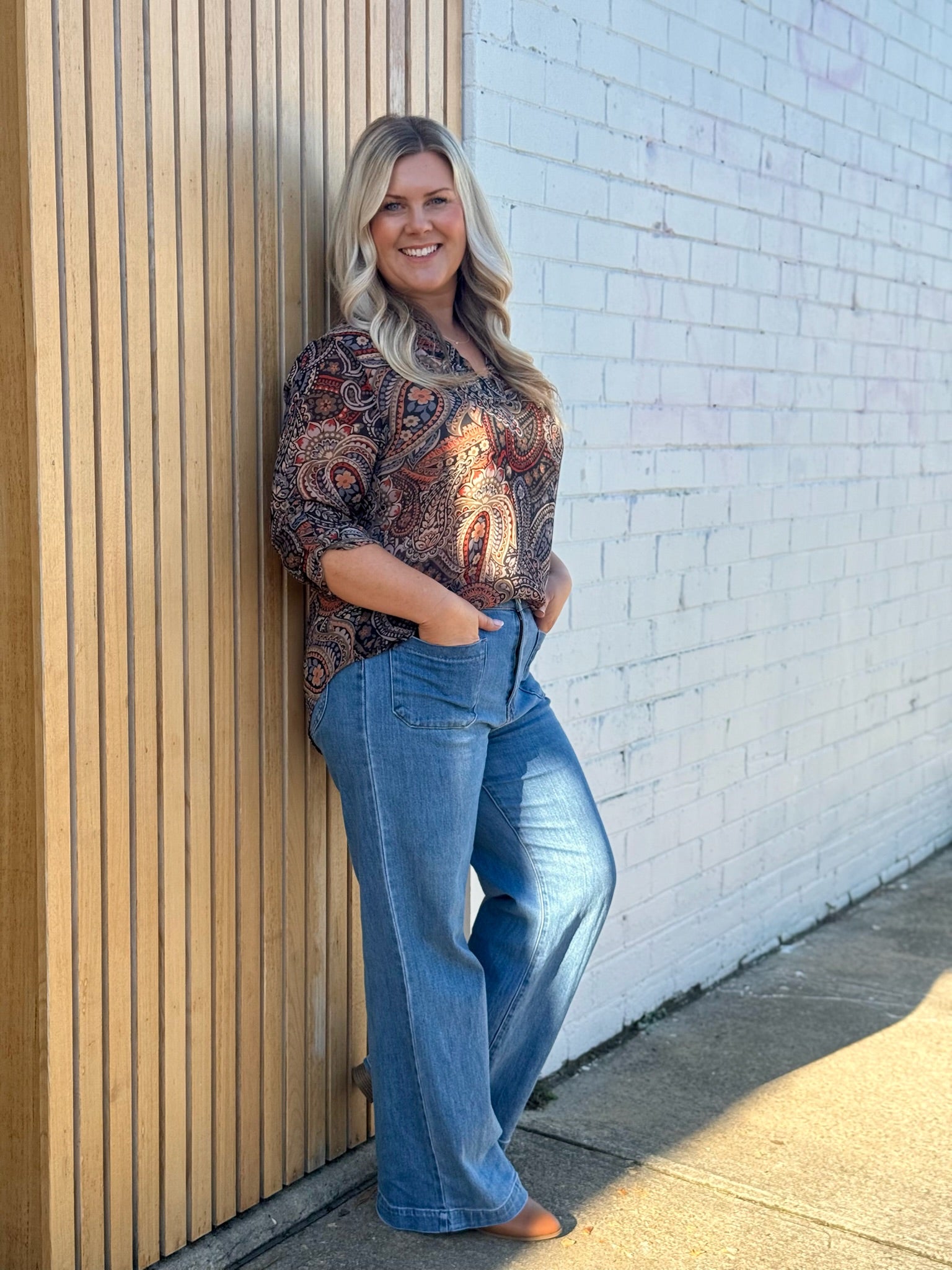 Tilly Shirt - Multi Black