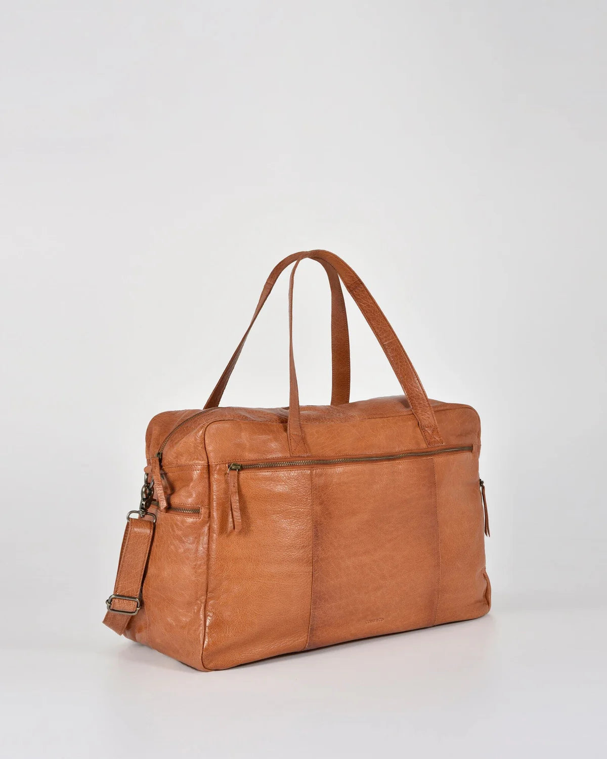 Fleming Weekender Leather Bag