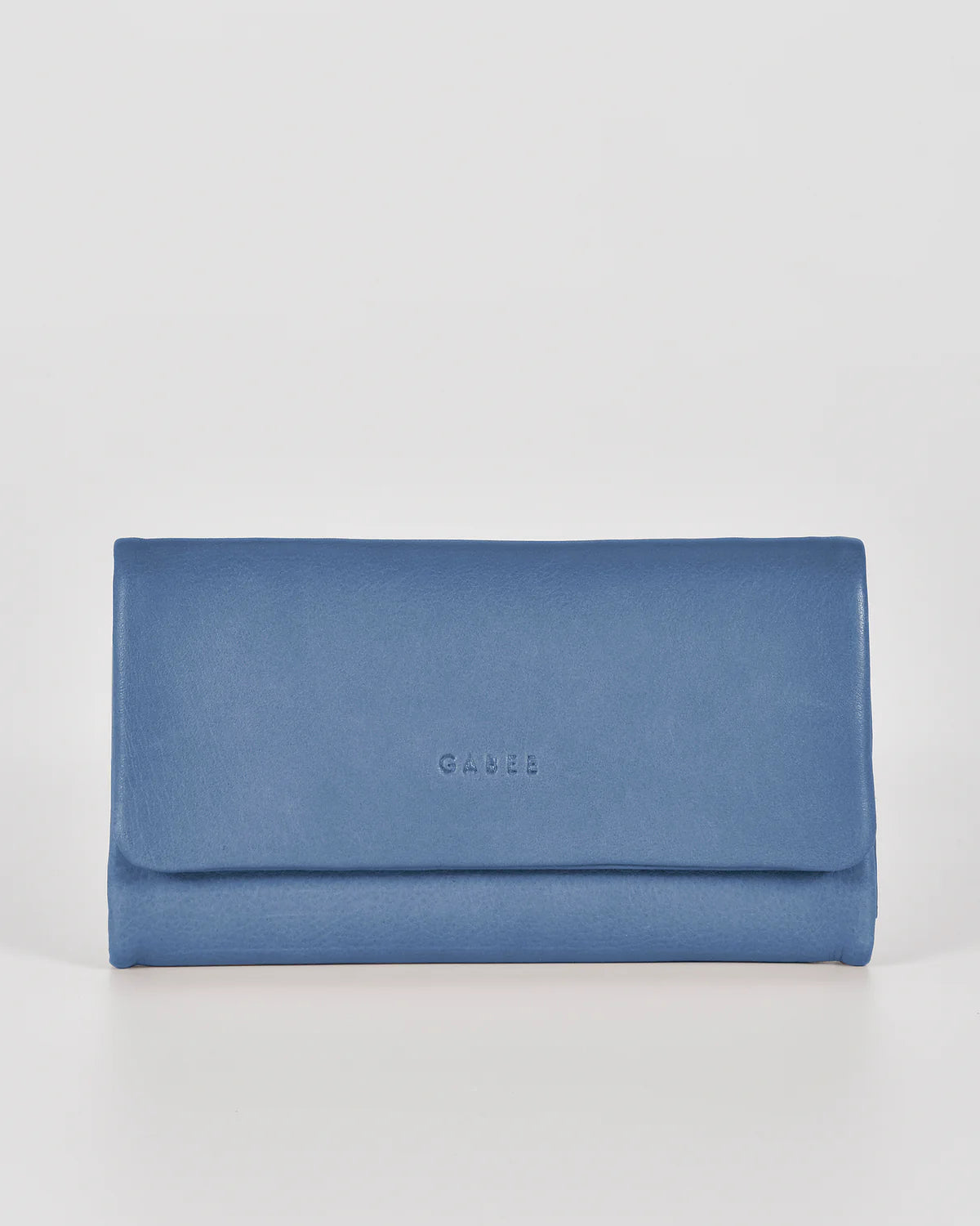 Nina Leather Wallet - Powder Blue