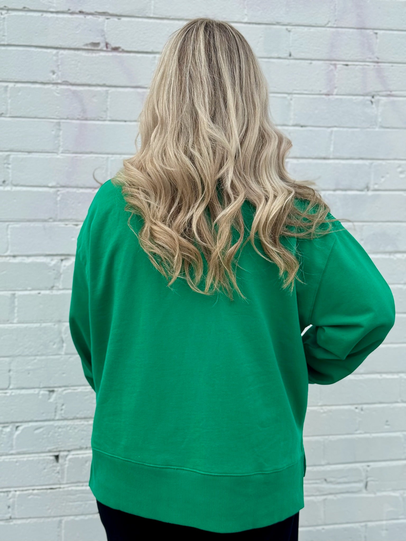 Madeleine Stamer II Crew - Pine Green