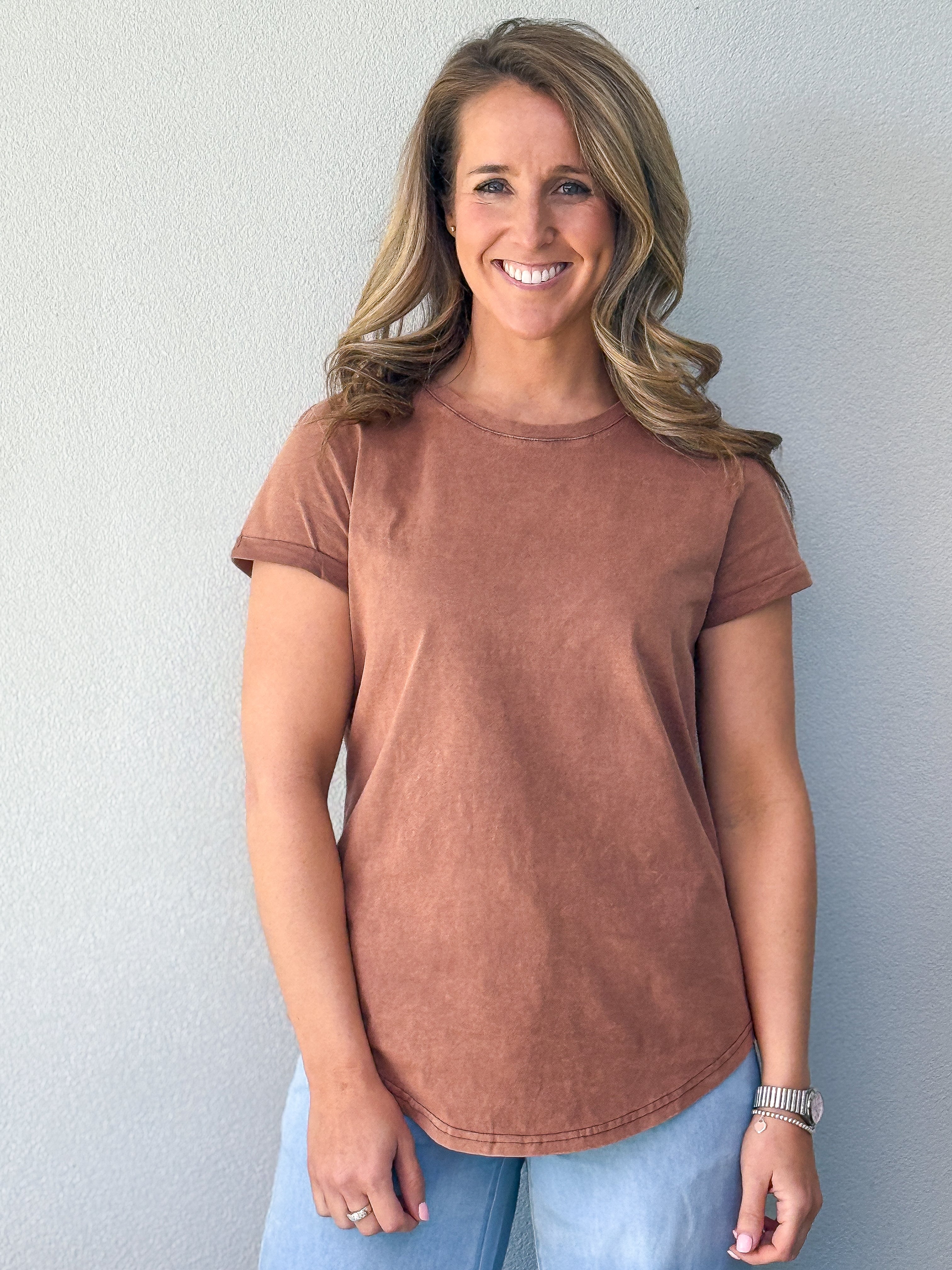 August Tee - Tan