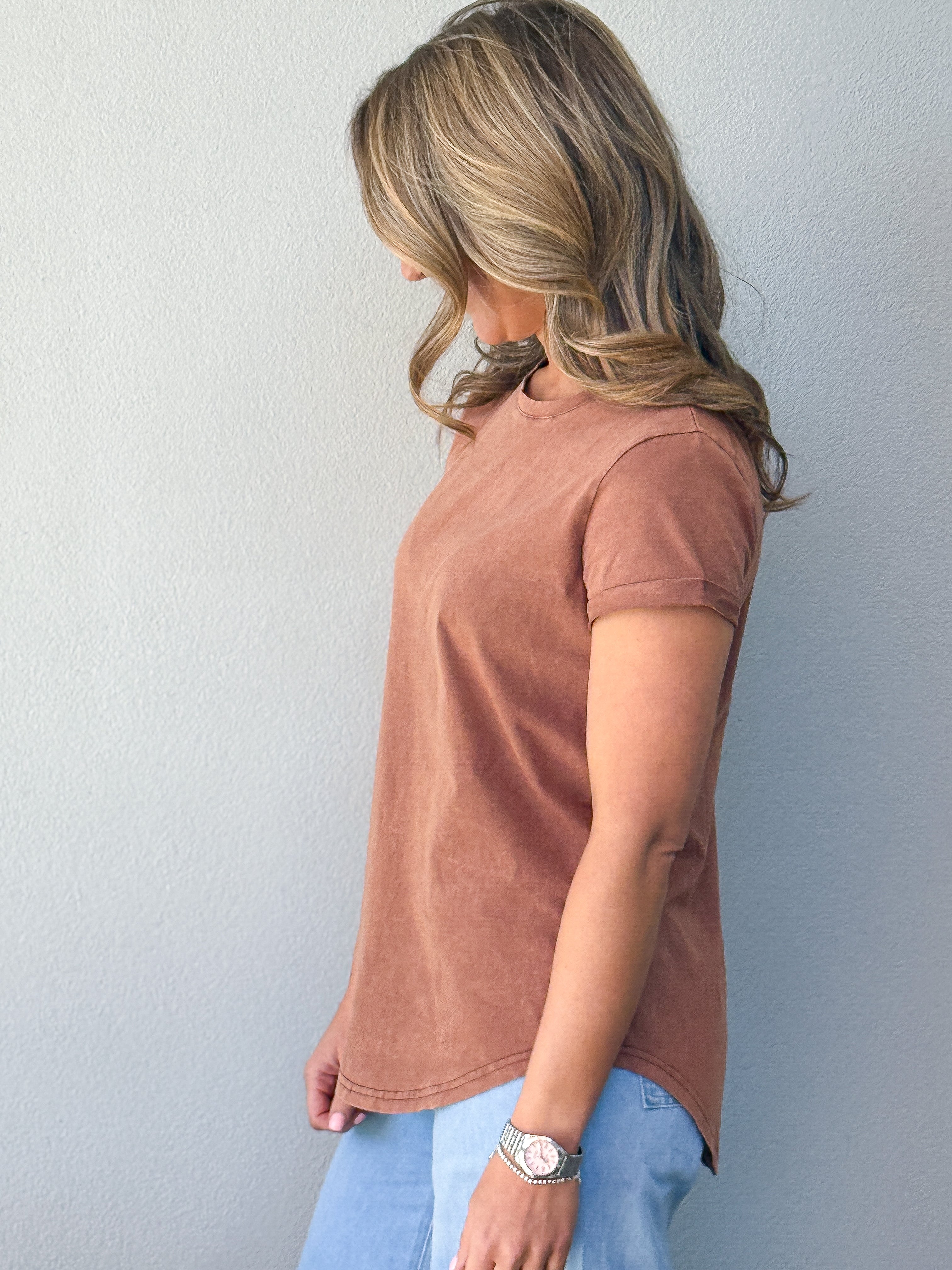 August Tee - Tan