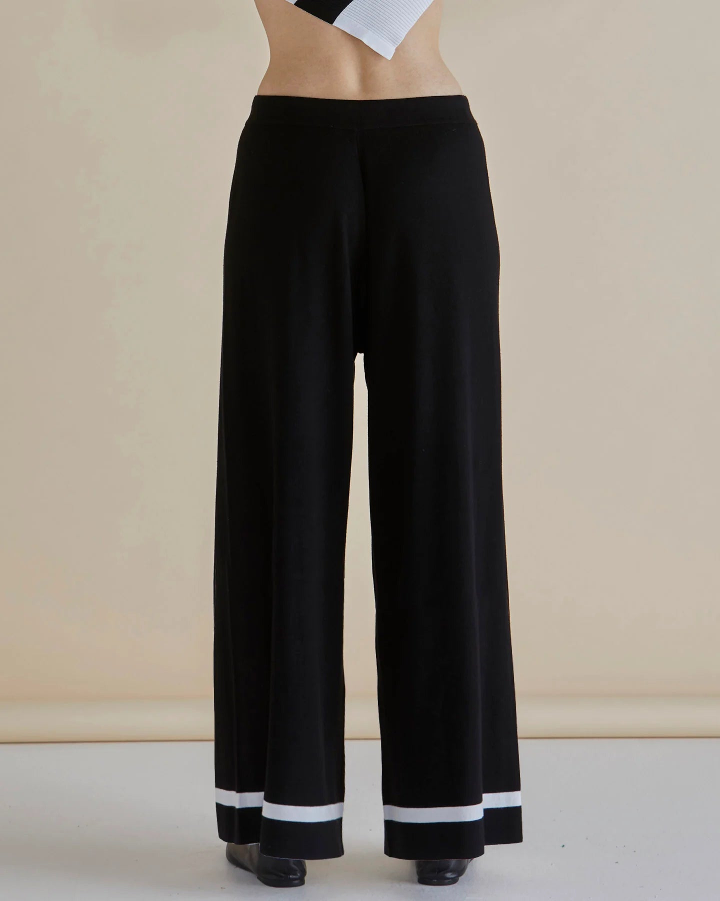 Delphine Knit Pant - Black