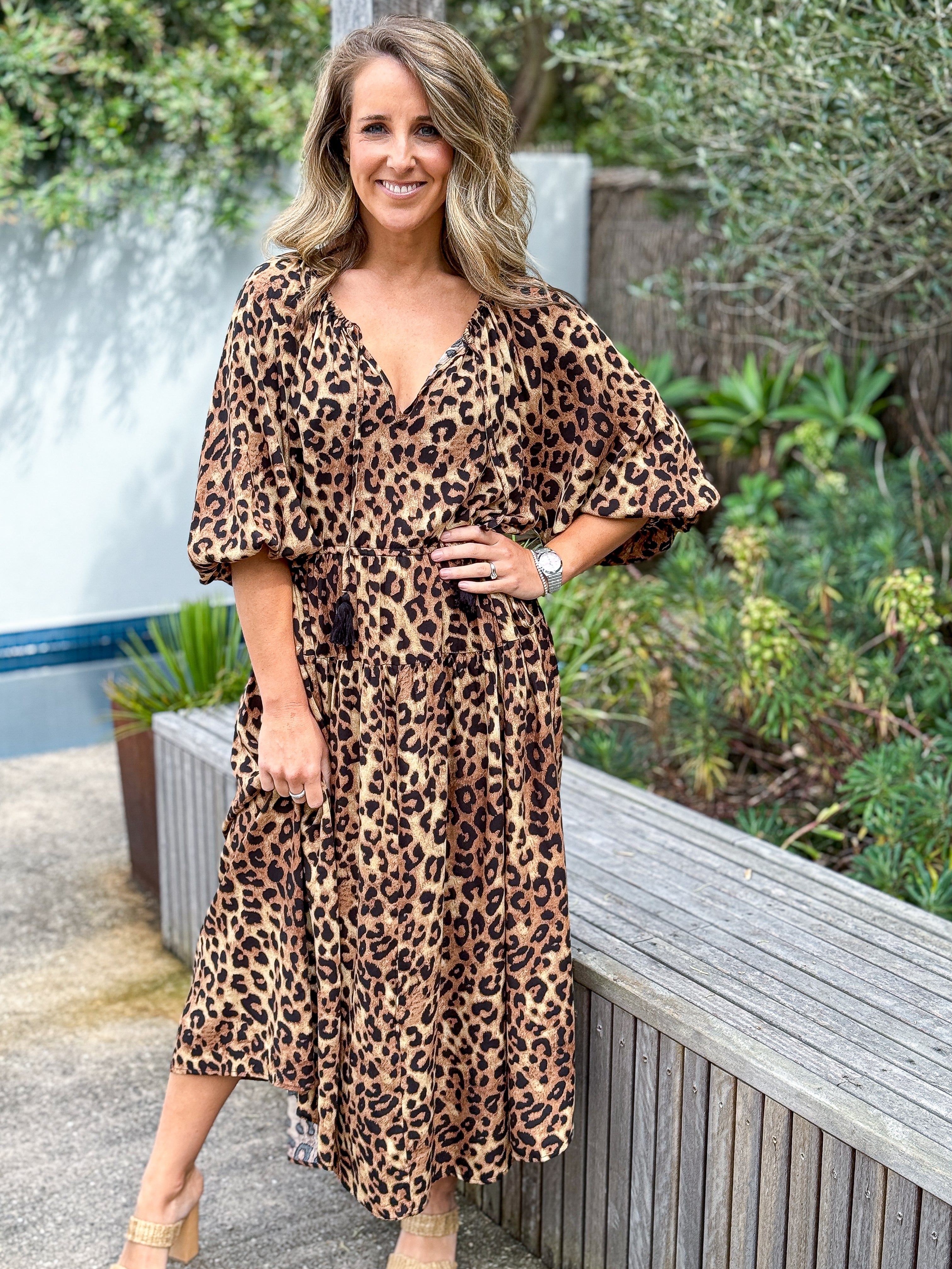 Bella Leopard Dress