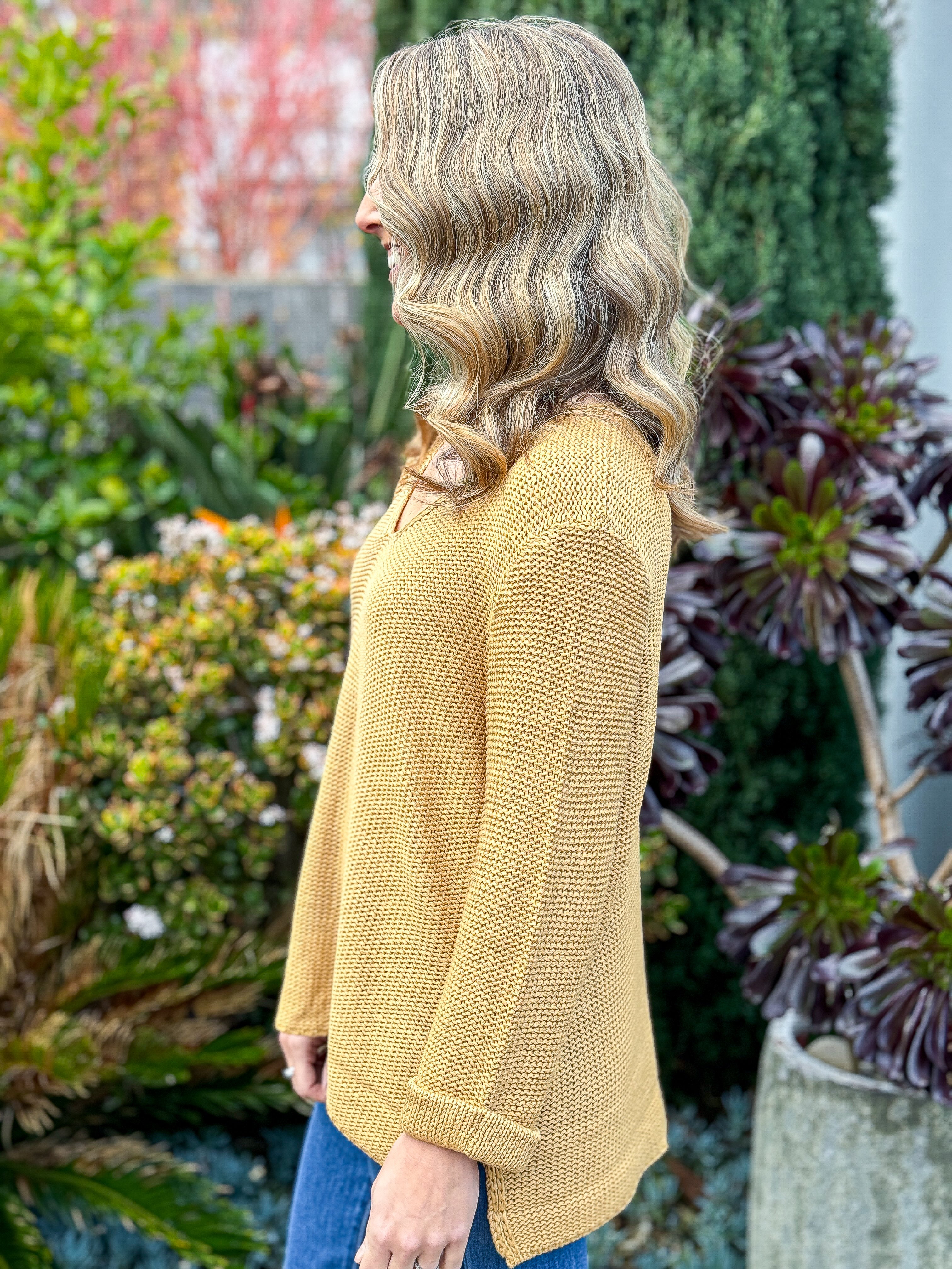 Bessie Knit - Honey Mustard