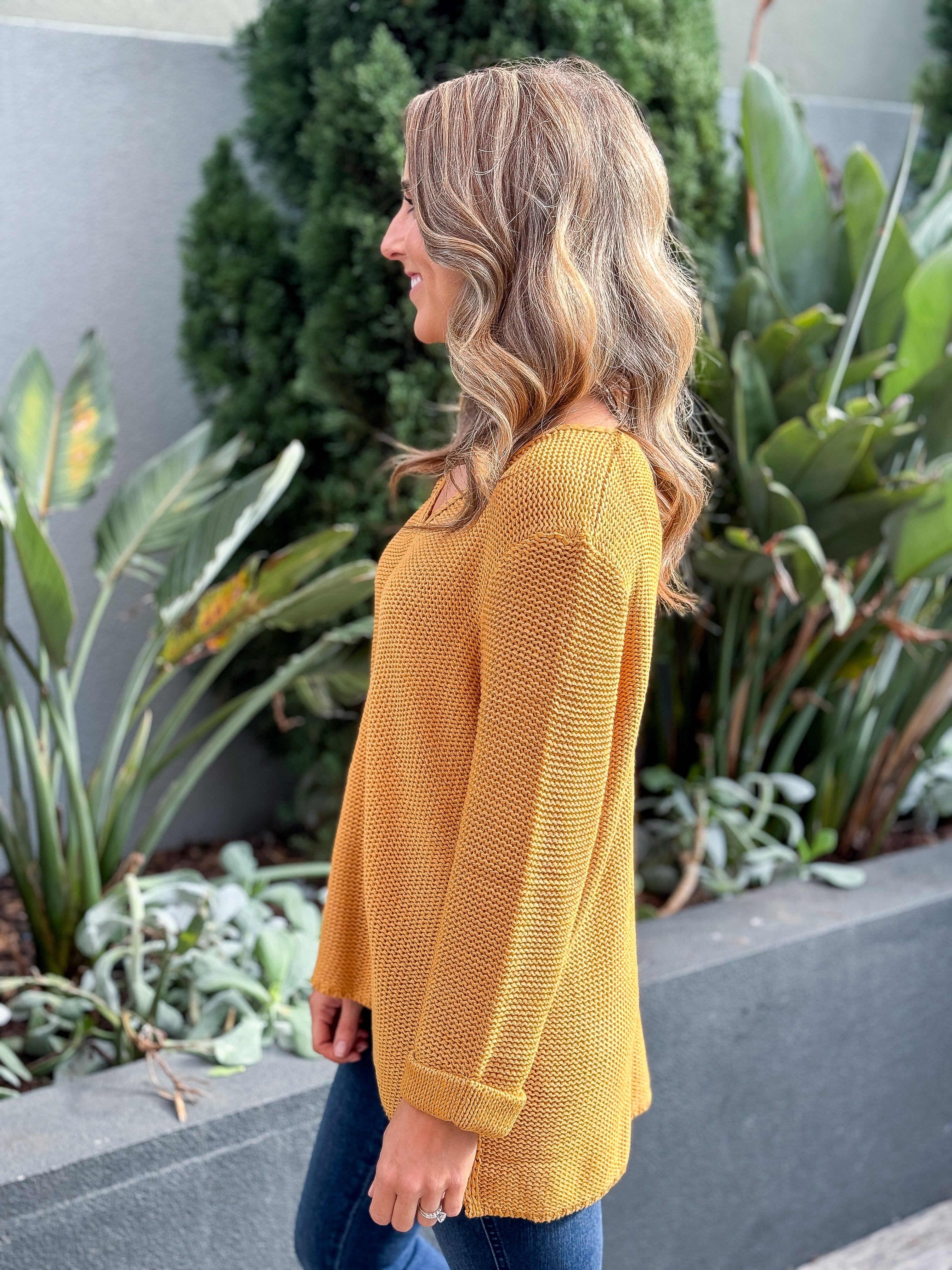 Bessie Knit - Mustard