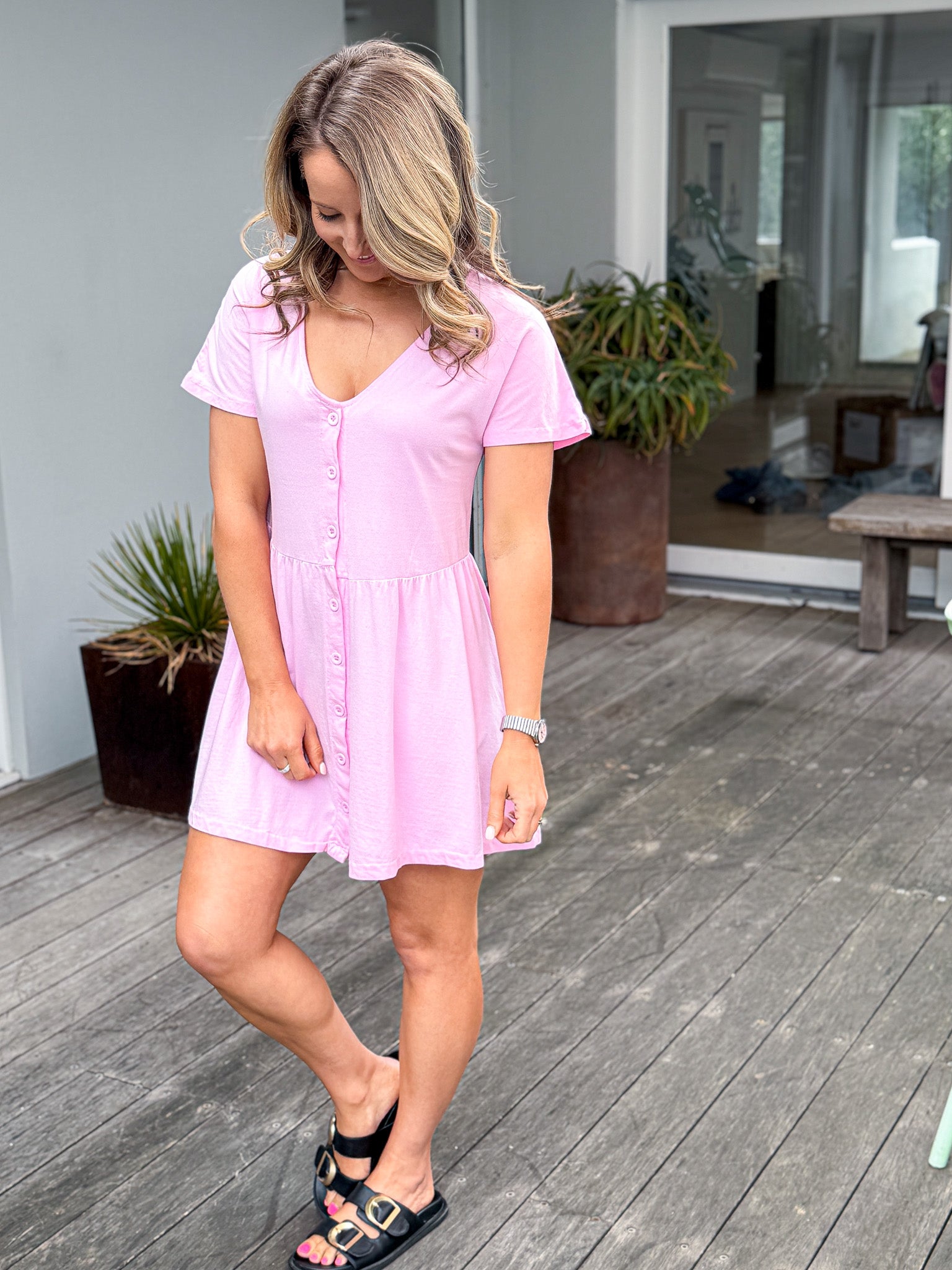 Brittney Dress - Pink