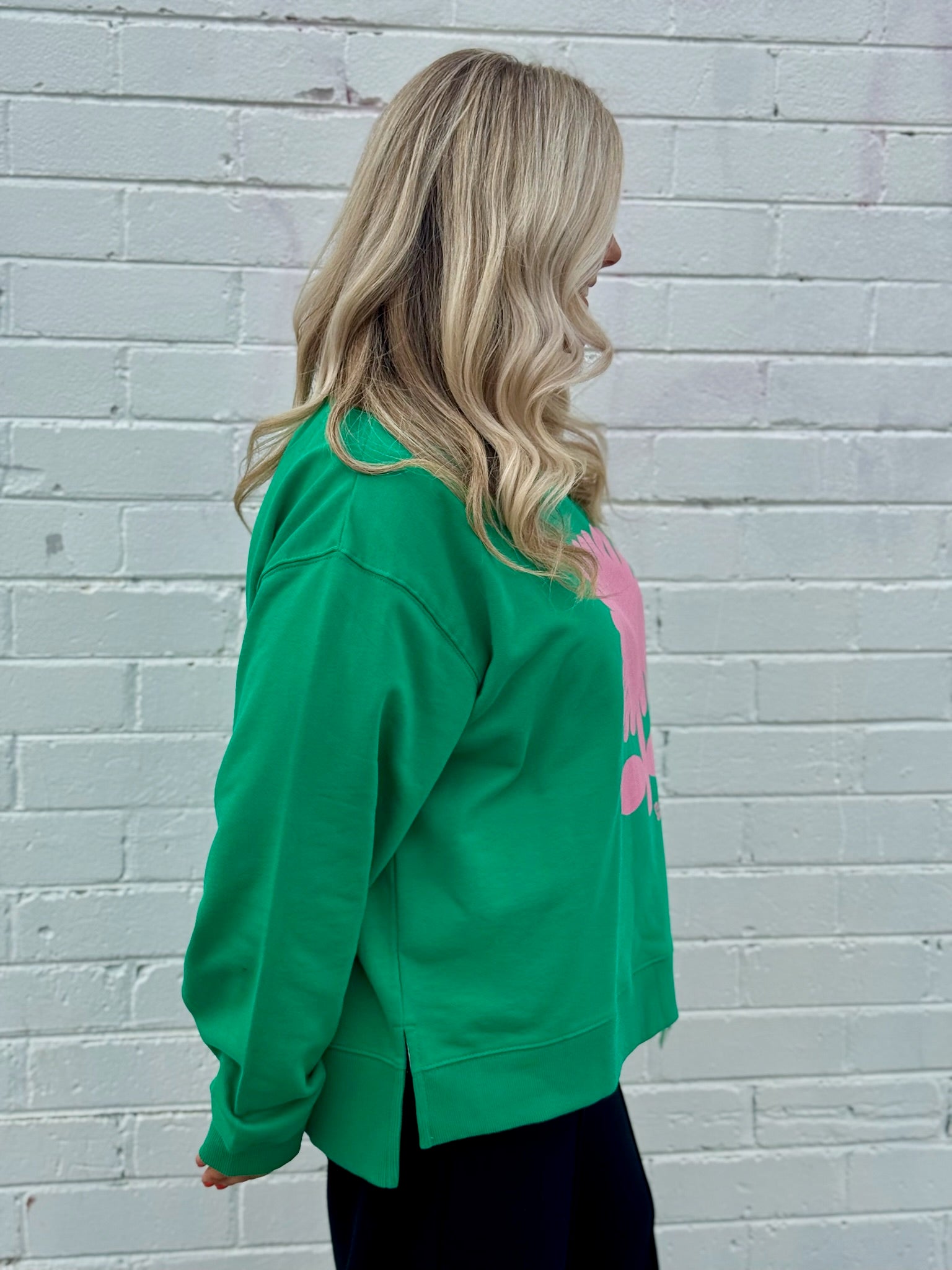 Madeleine Stamer II Crew - Pine Green