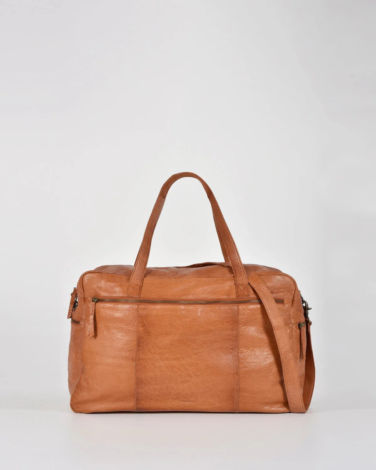 Fleming Weekender Leather Bag