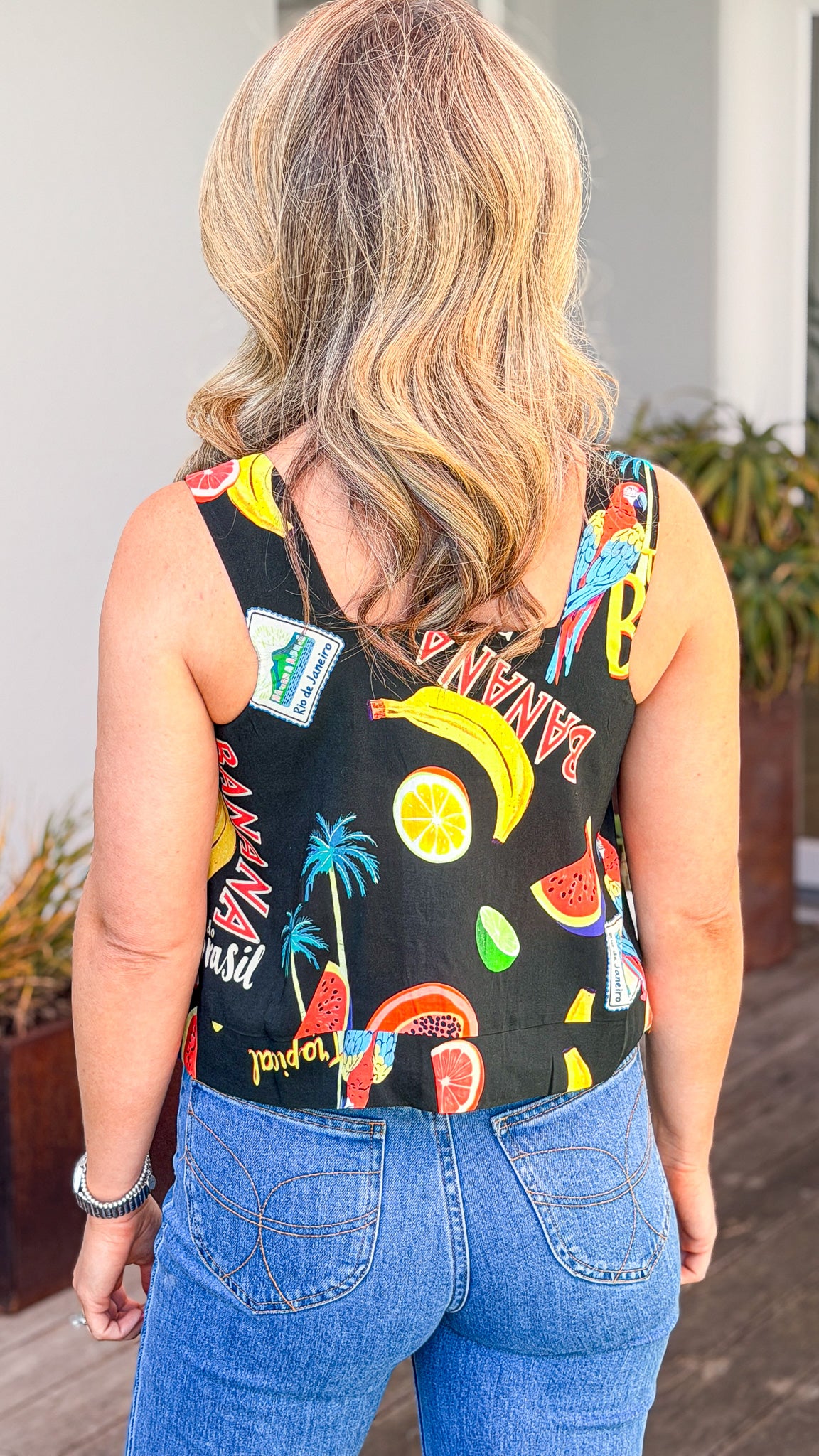 Cabana Tank - Brasil Black