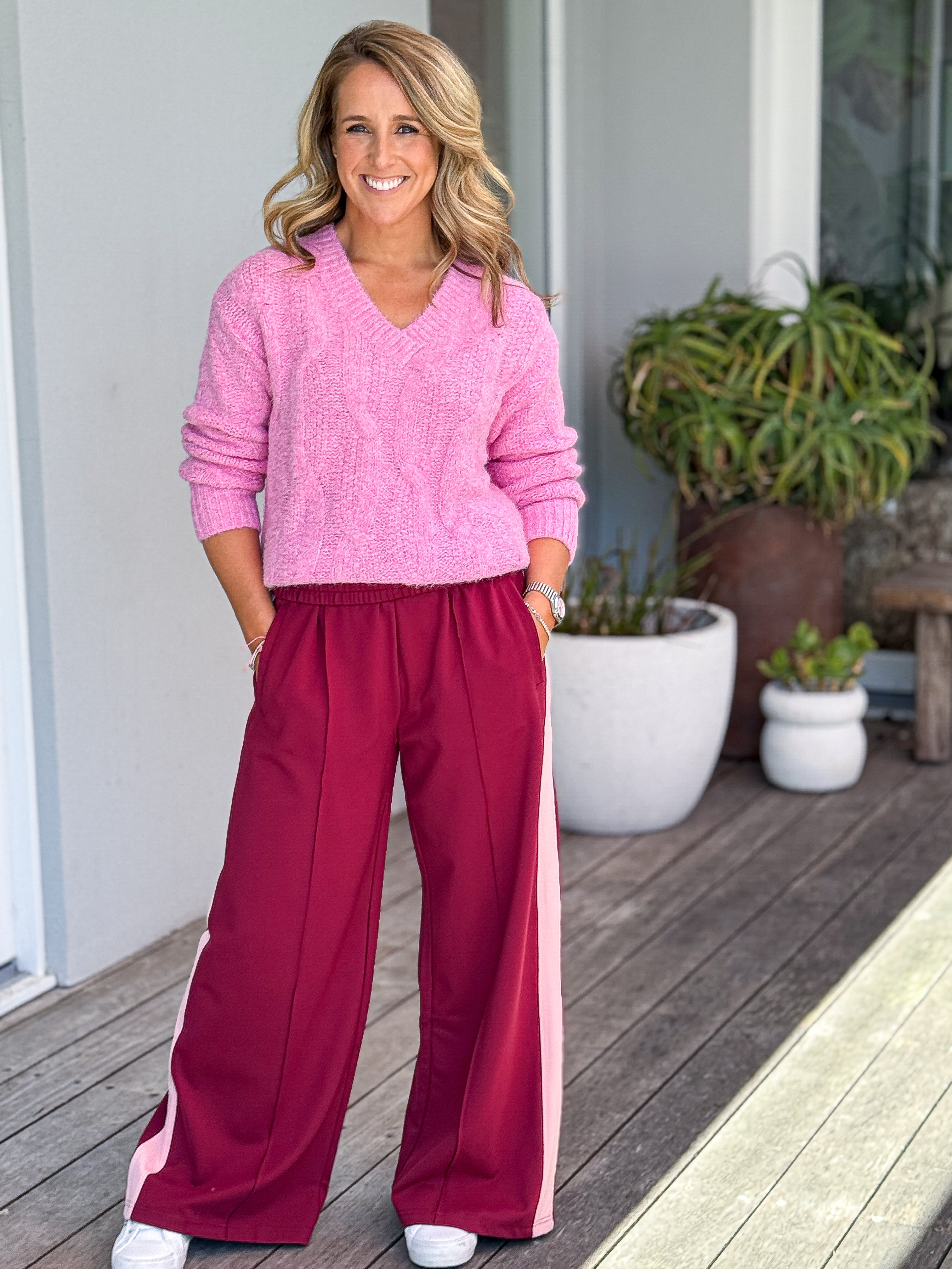 Carmen Wide Leg Pant - Merlo