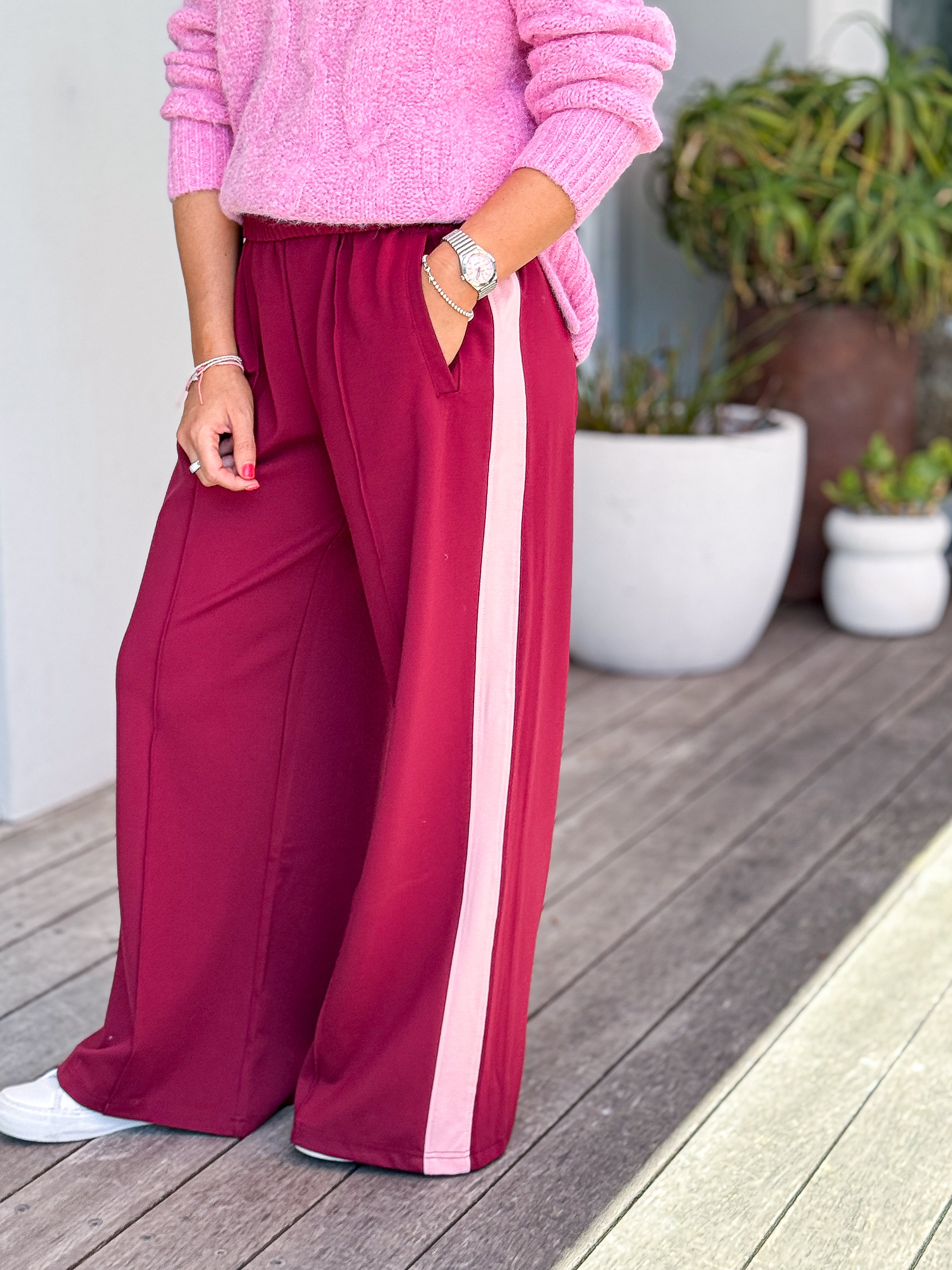 Carmen Wide Leg Pant - Merlo