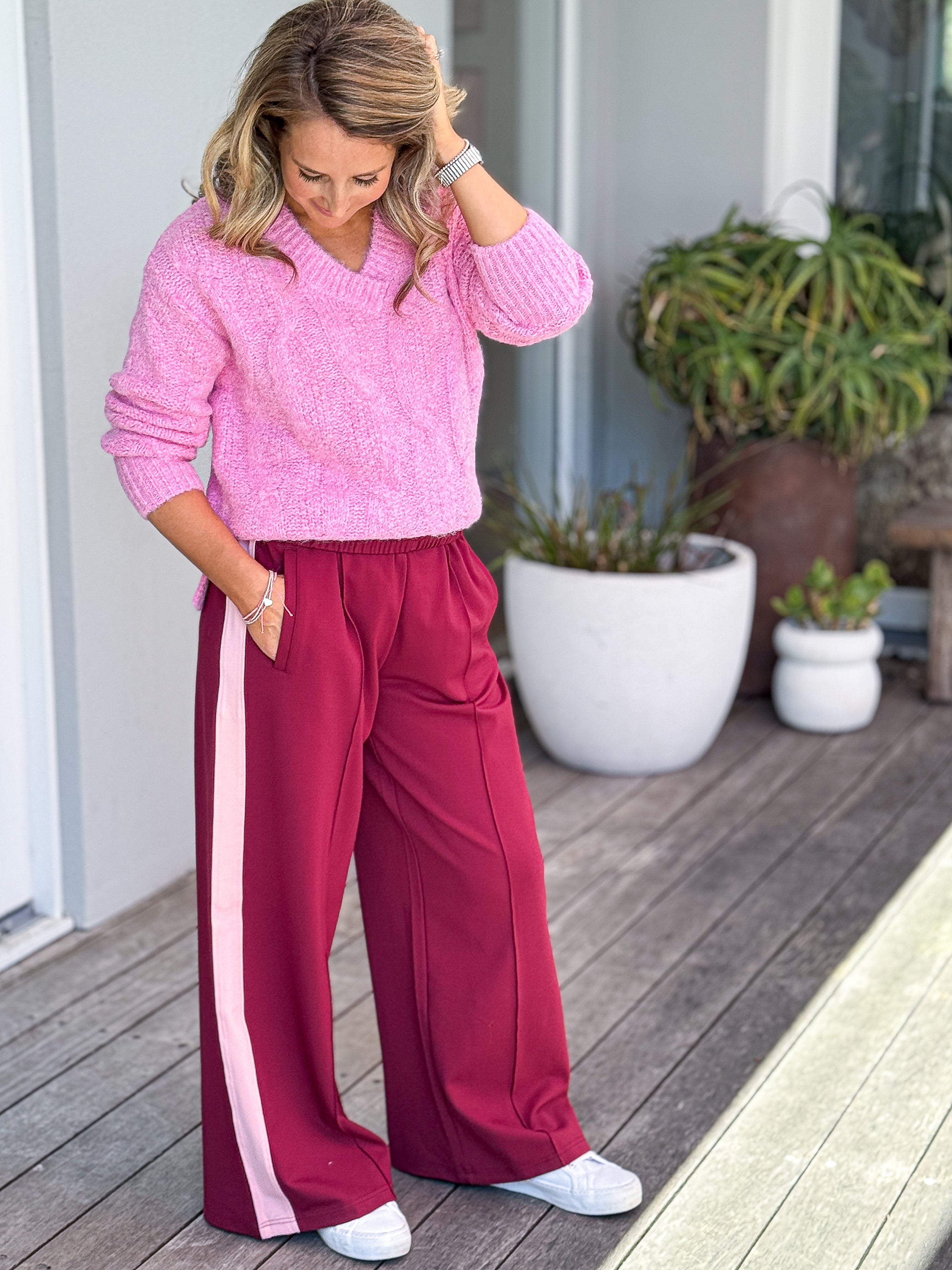 Carmen Wide Leg Pant - Merlo