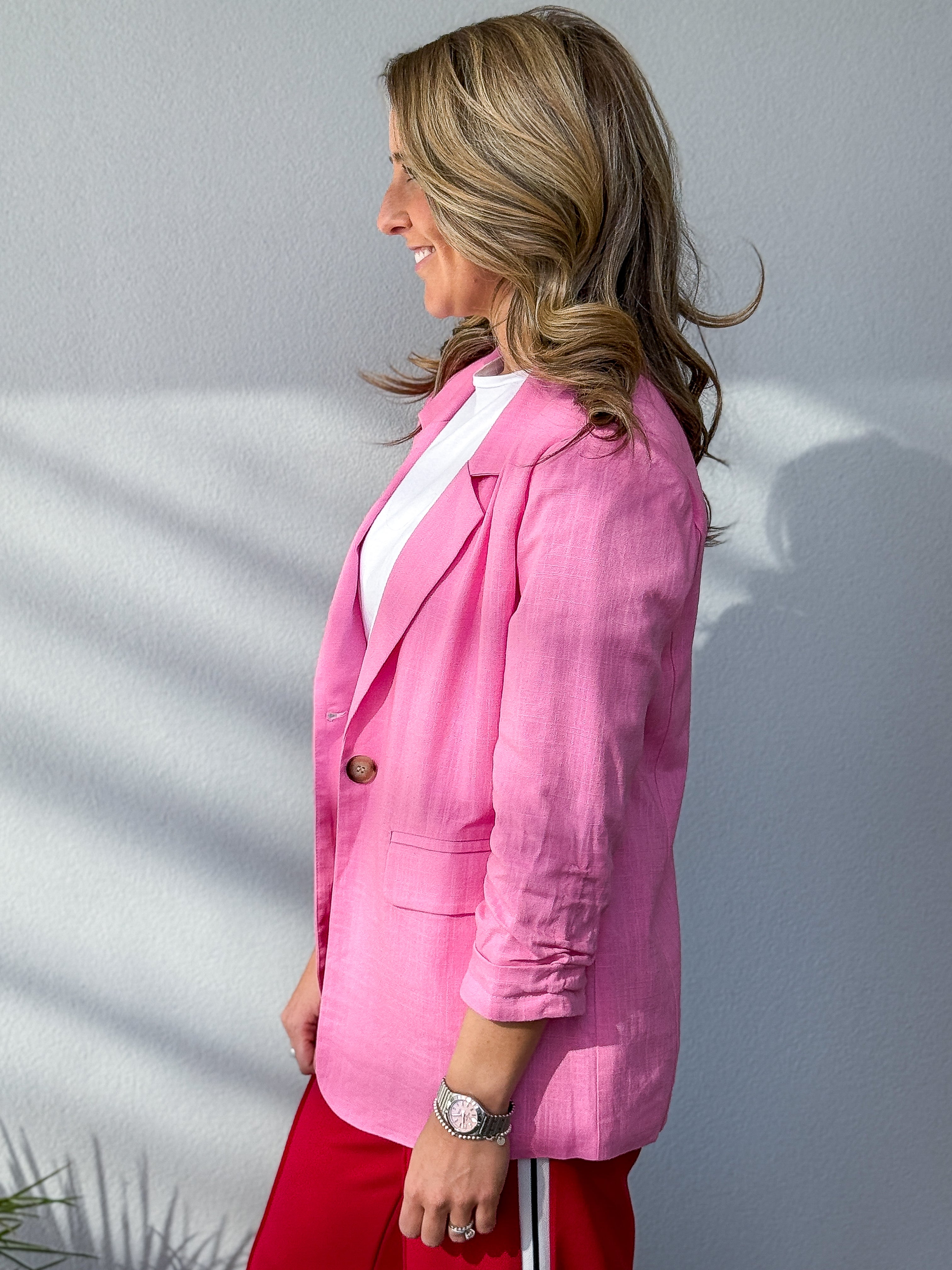 Chelsea Blazer - Pink