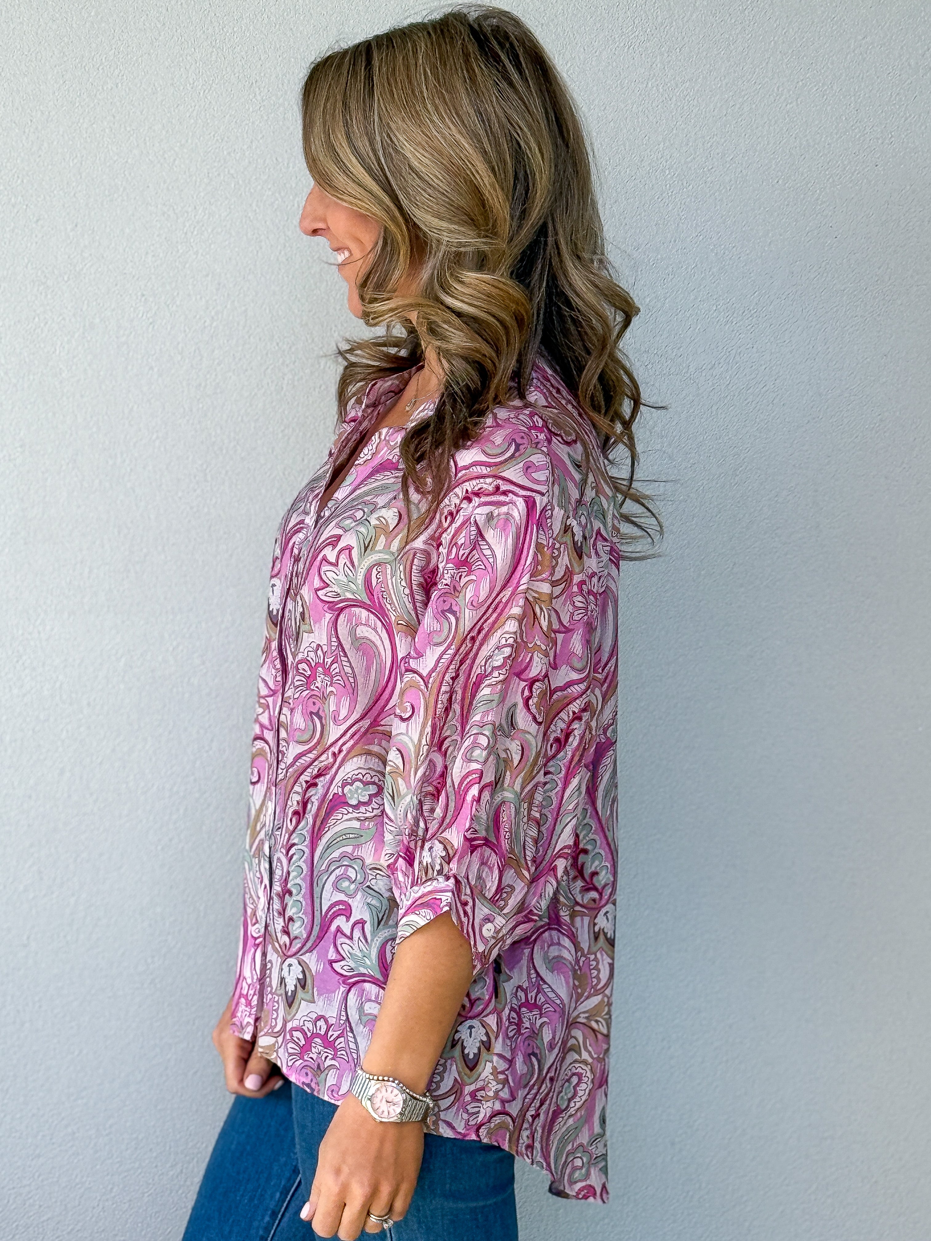 Chloe Blouse - Pink