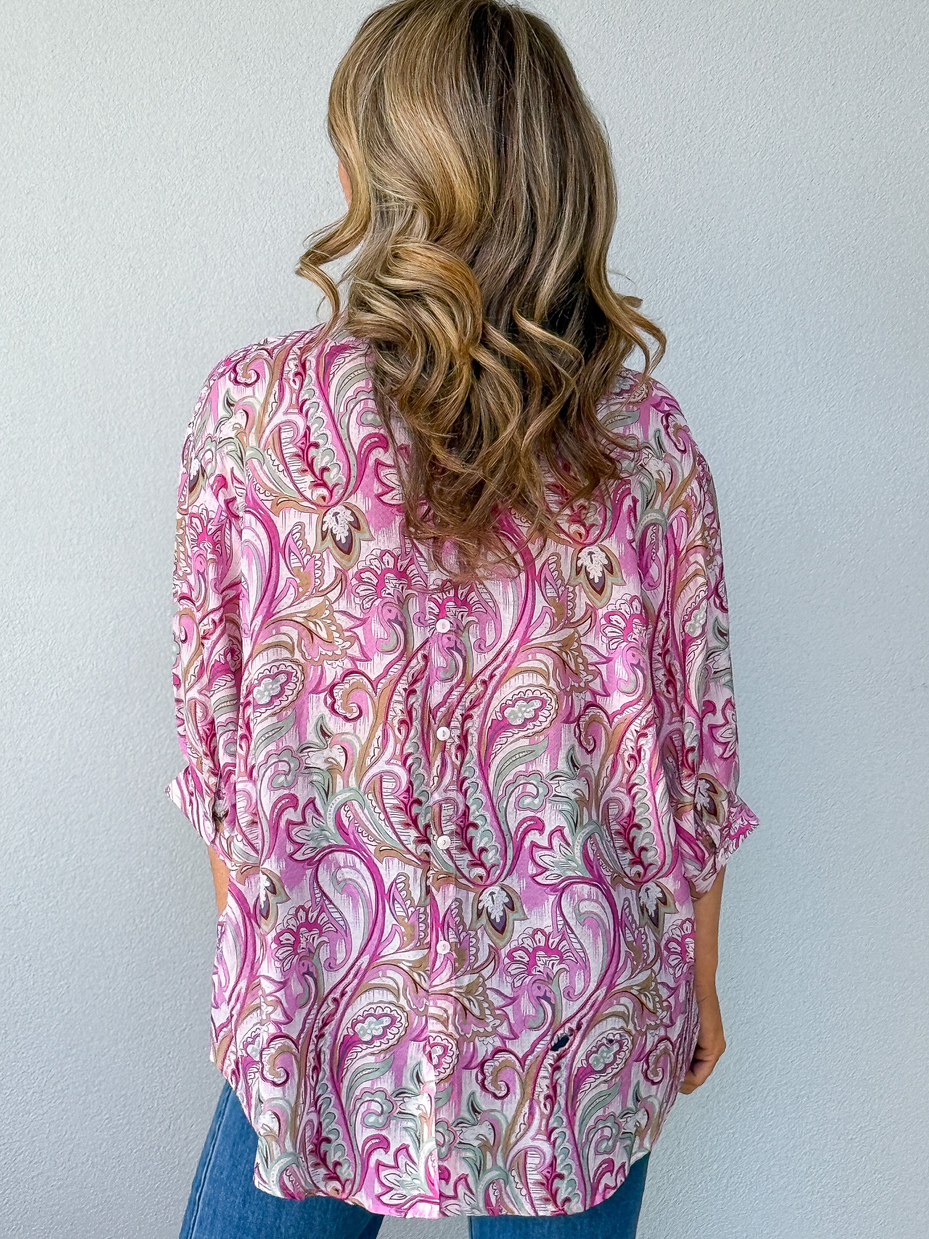 Chloe Blouse - Pink