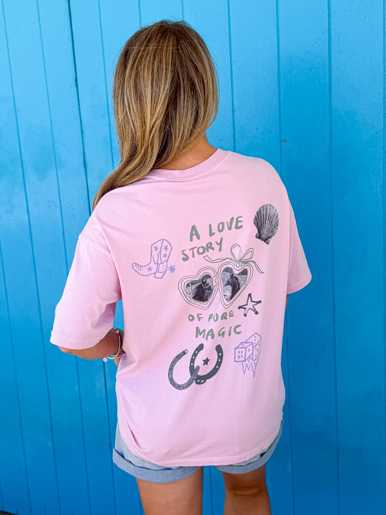 Coastal Ranger Tee - Bubblegum