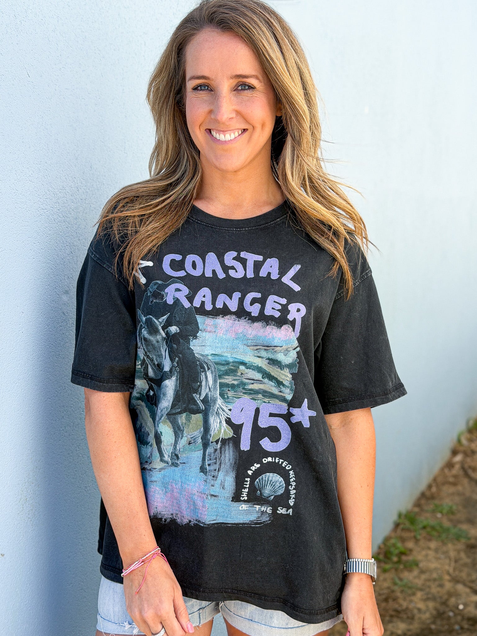 Coastal Ranger Tee - Washed Black