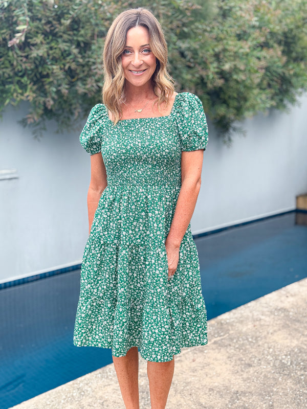 Collins Dress - Green