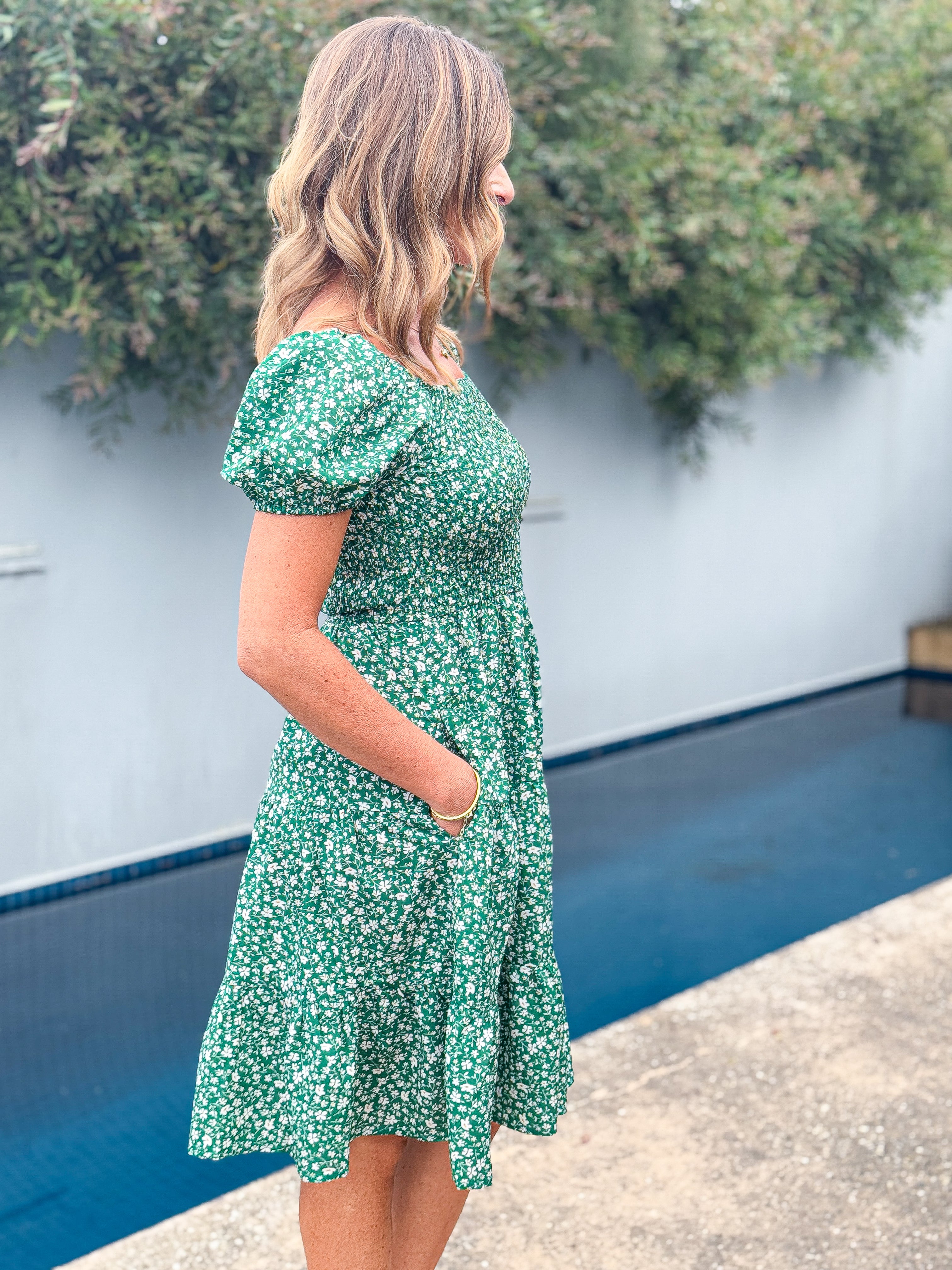 Collins Dress - Green