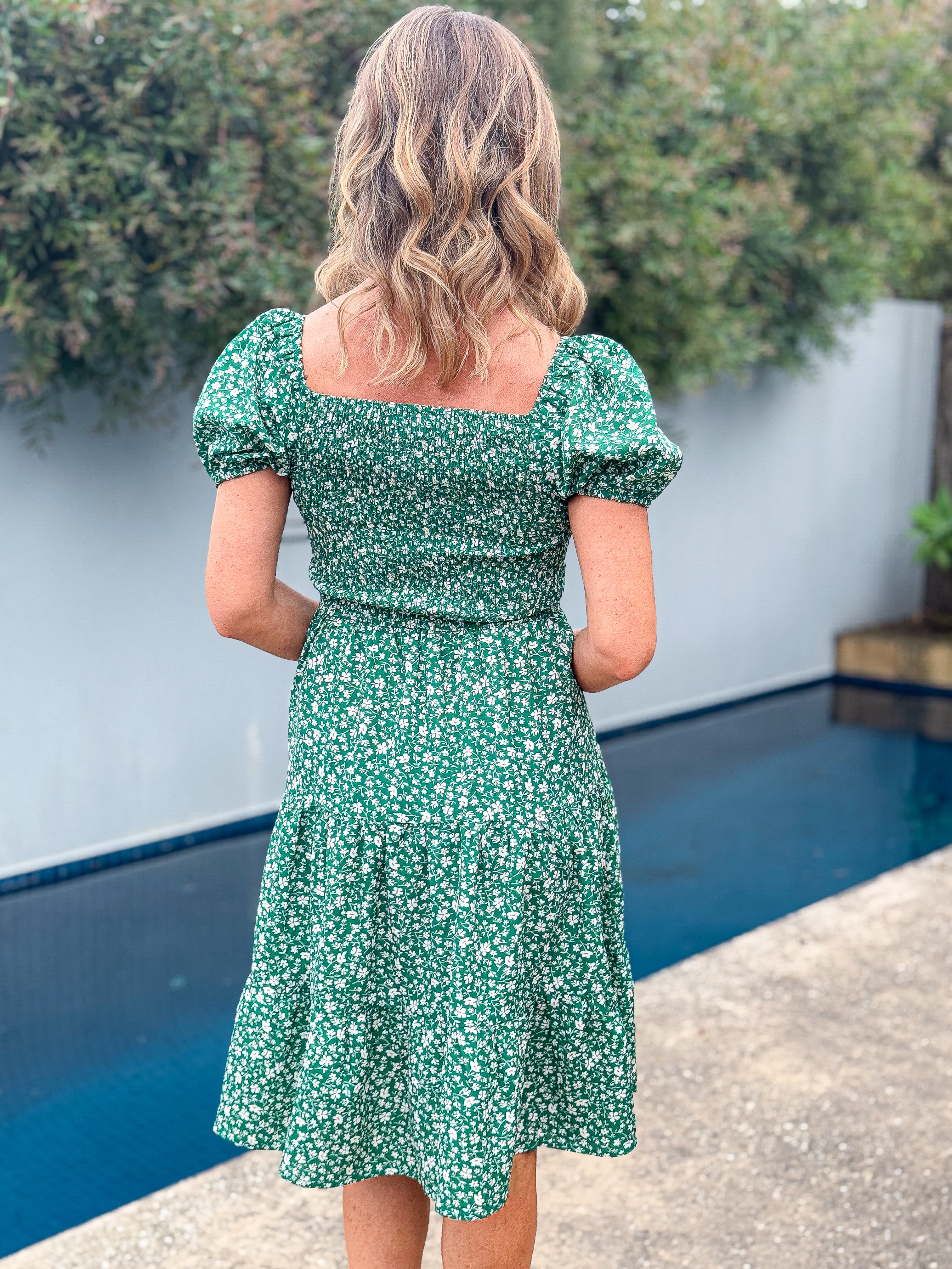 Collins Dress - Green