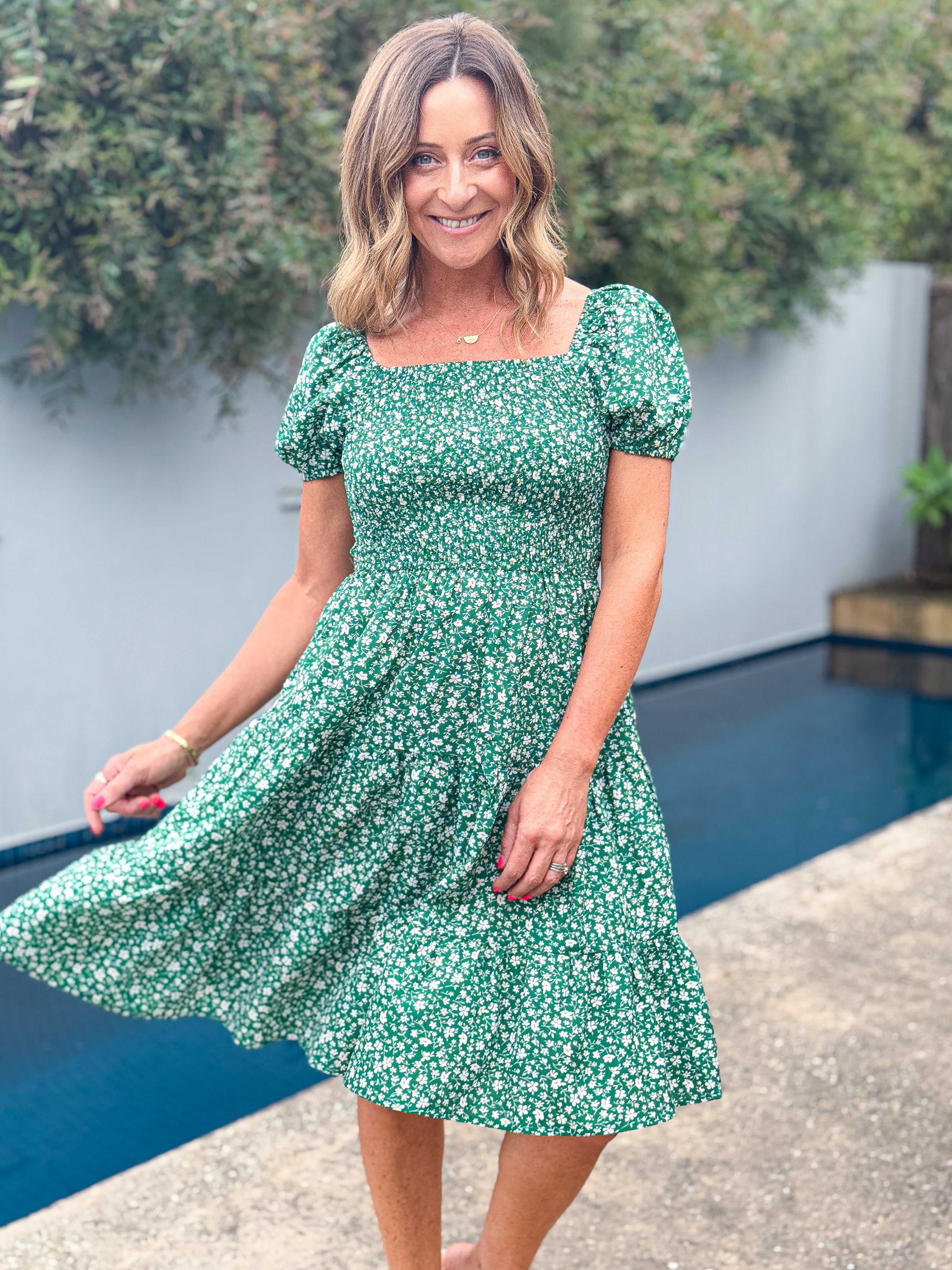 Collins Dress - Green