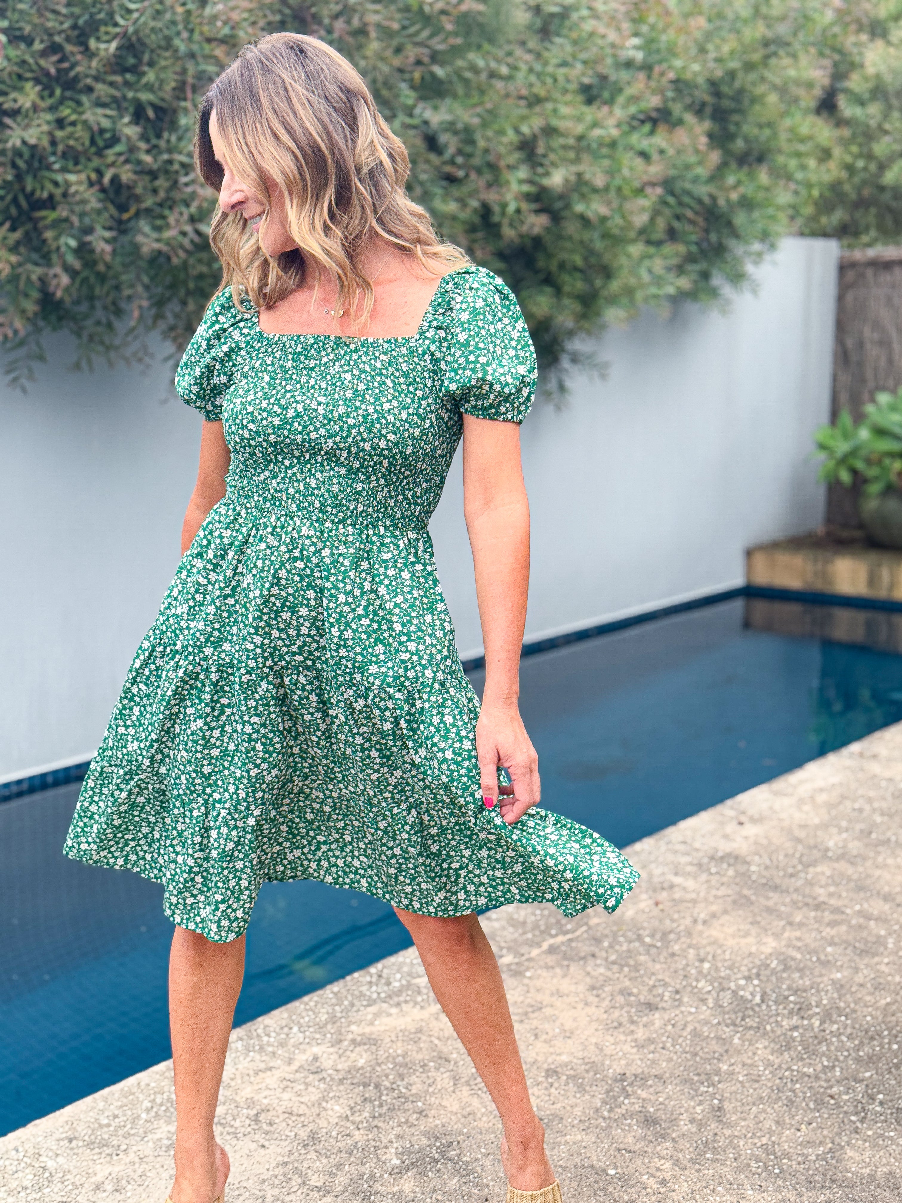 Collins Dress - Green