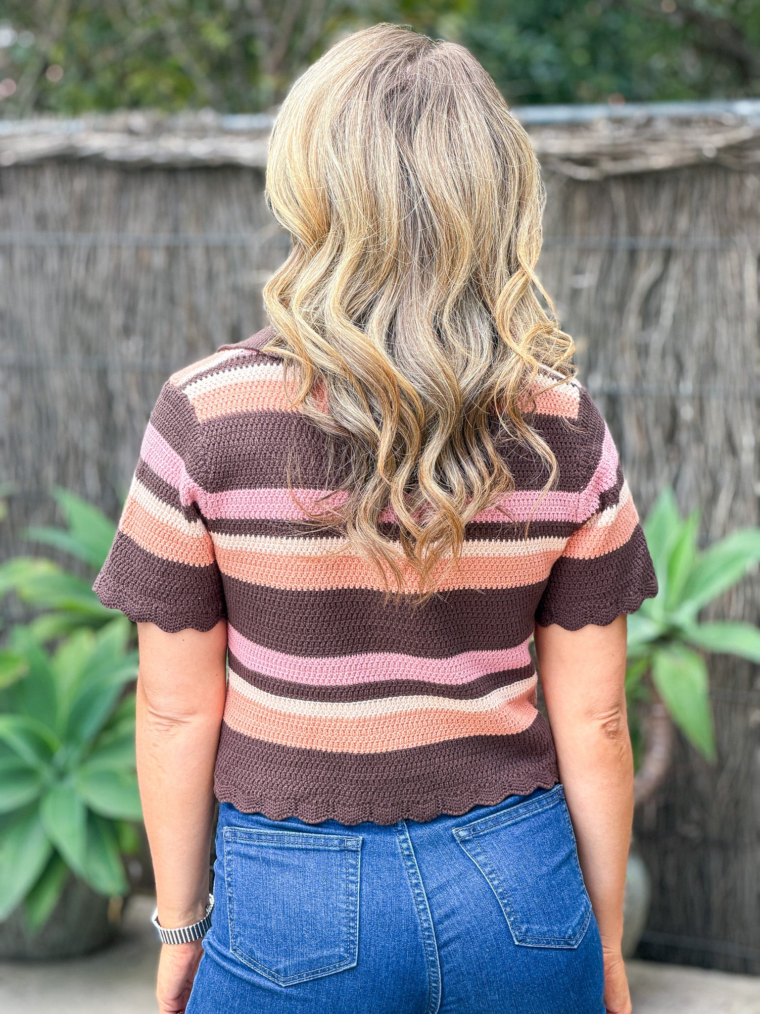 Copacabana Knit Top - Stripe