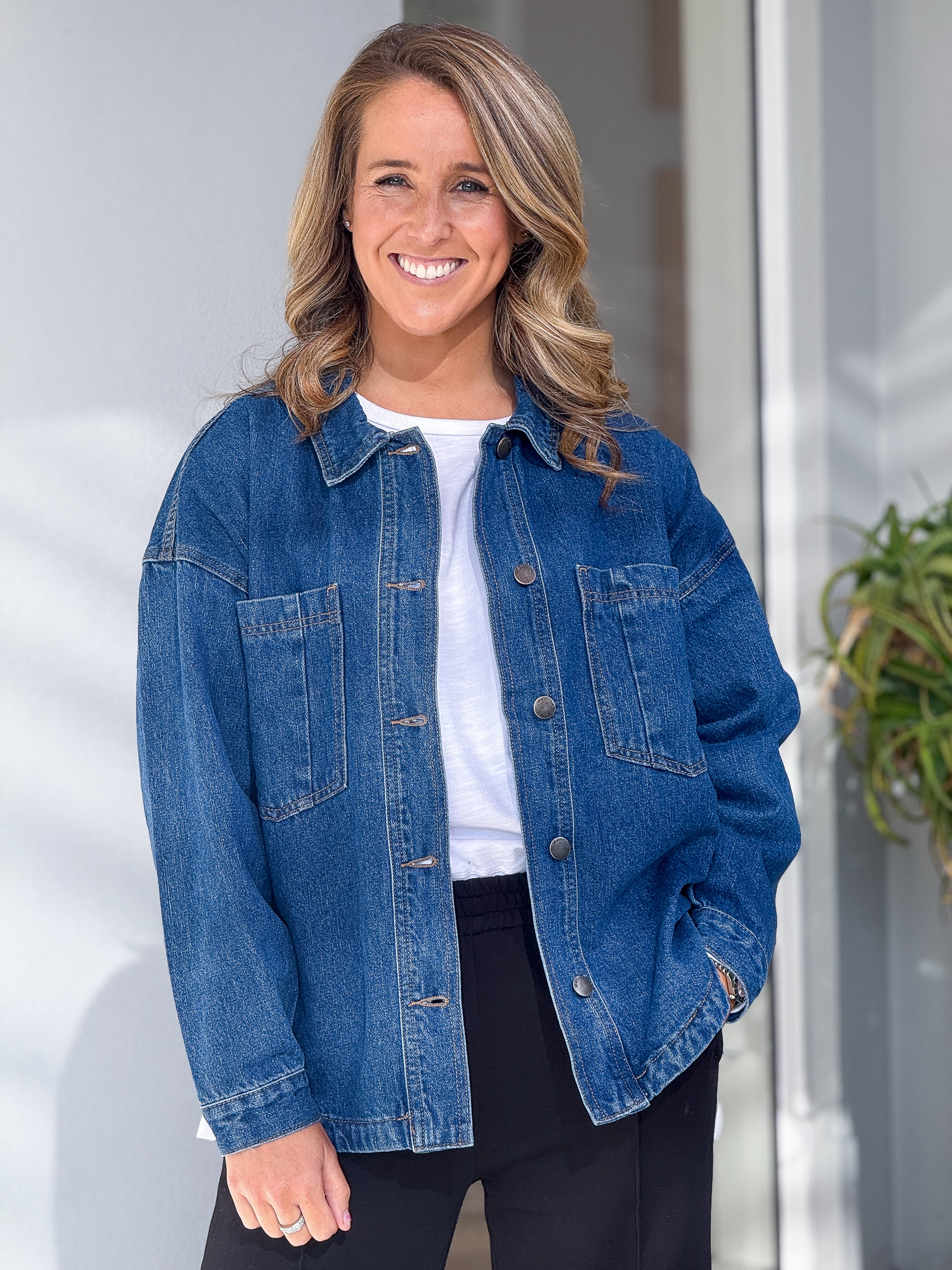 Dale Shacket - Denim