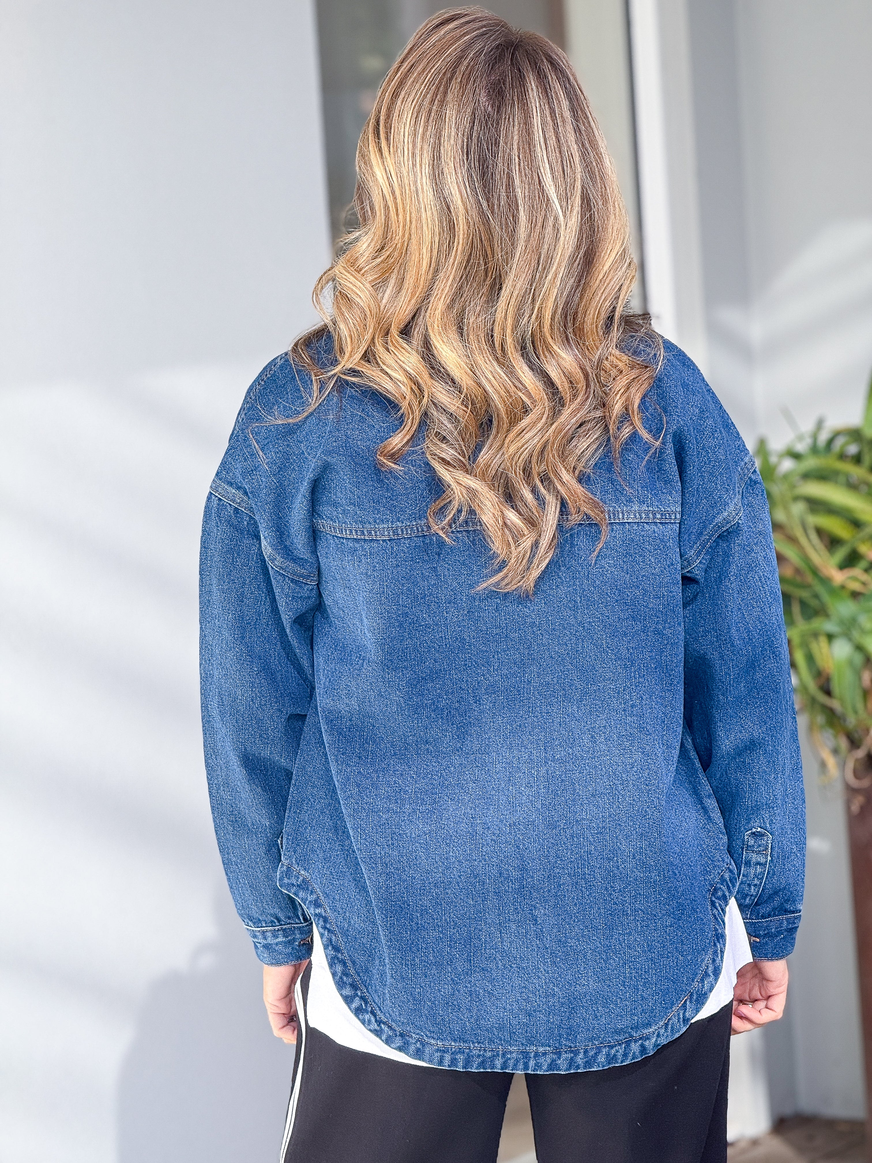 Dale Shacket - Denim