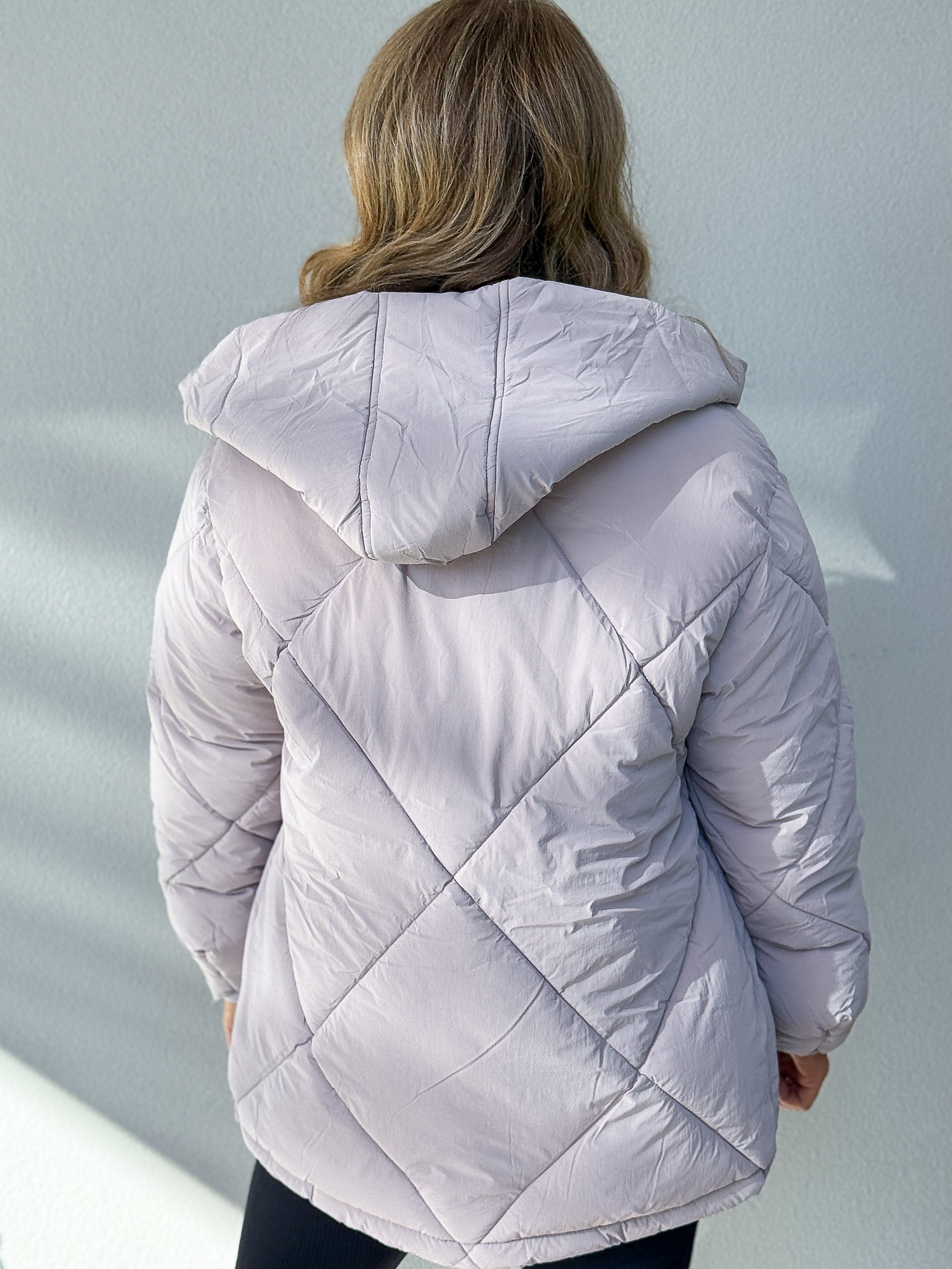 Danny Puffer Jacket - Lilac