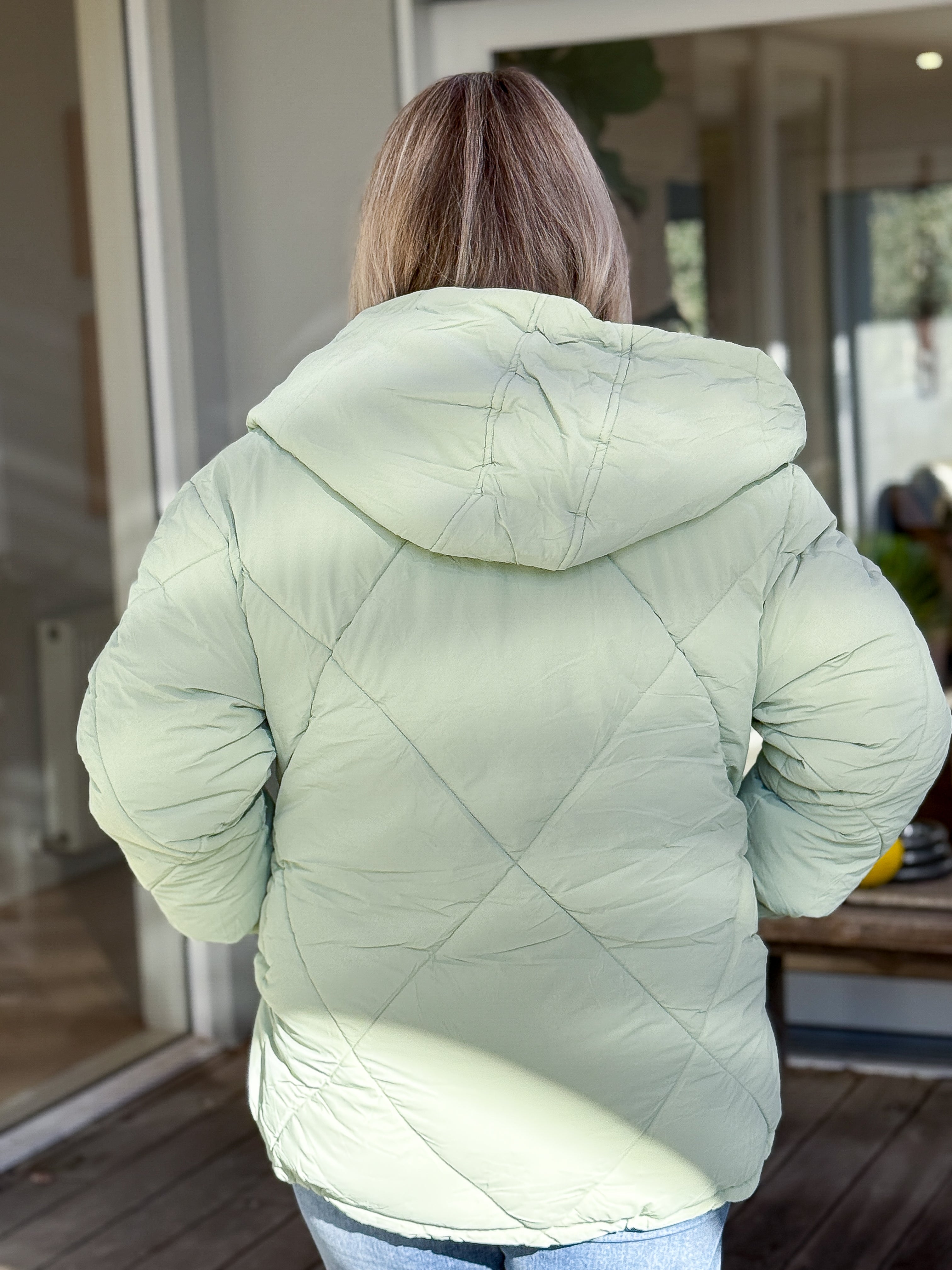 Danny Puffer Jacket - Mint
