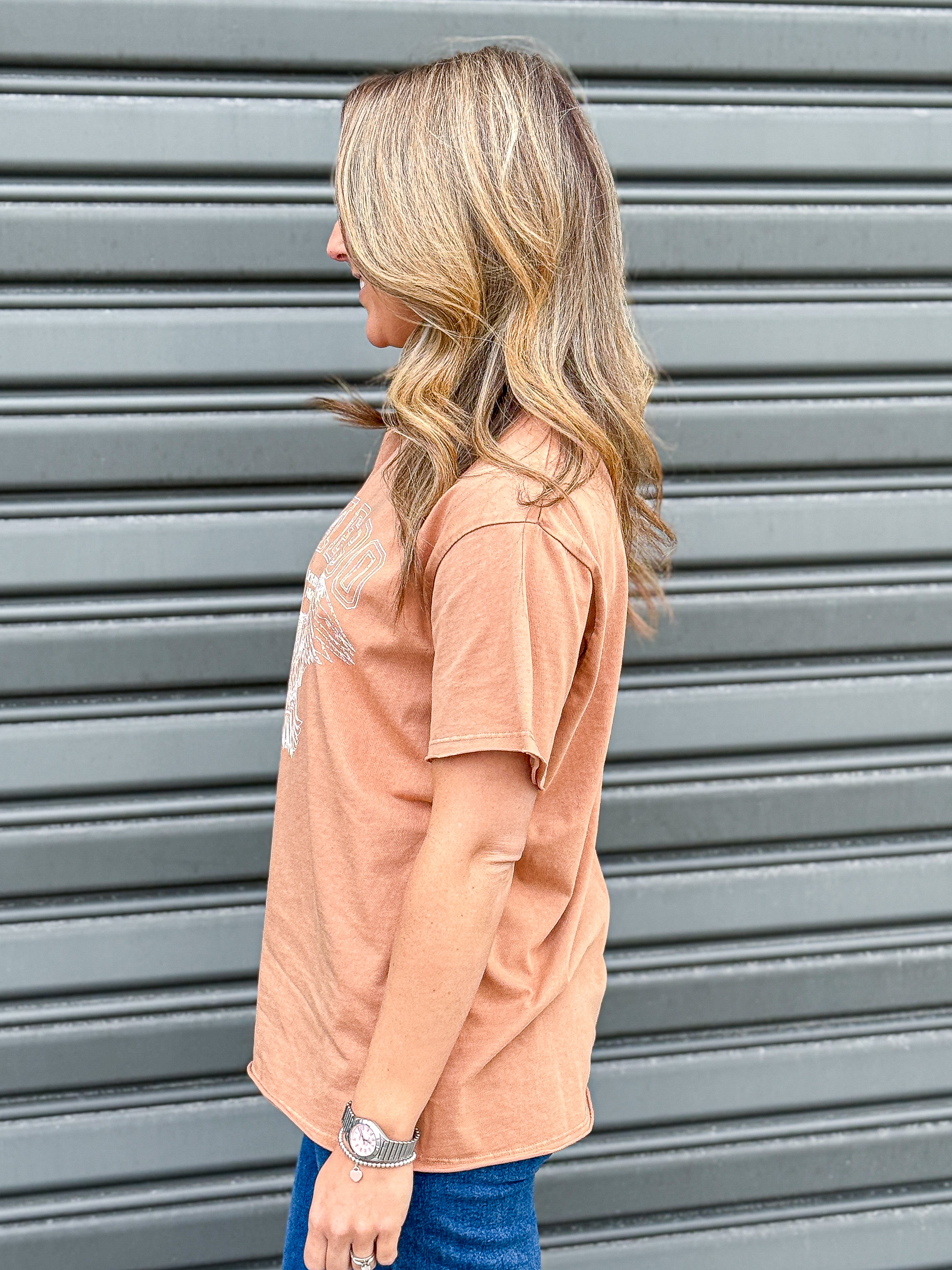 Eclipse Relaxed Tee - Tan