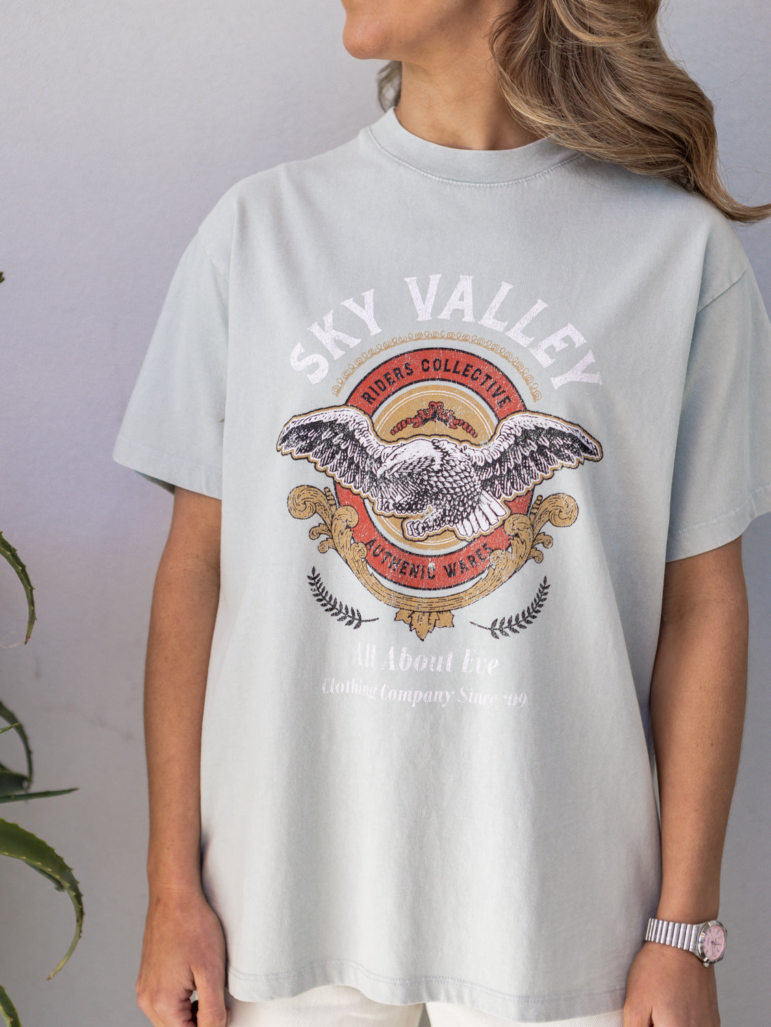 Sky Valley Tee - Teal