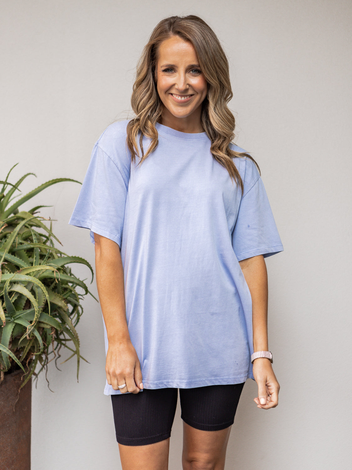 Silent Theory Oversized Tee - Blue