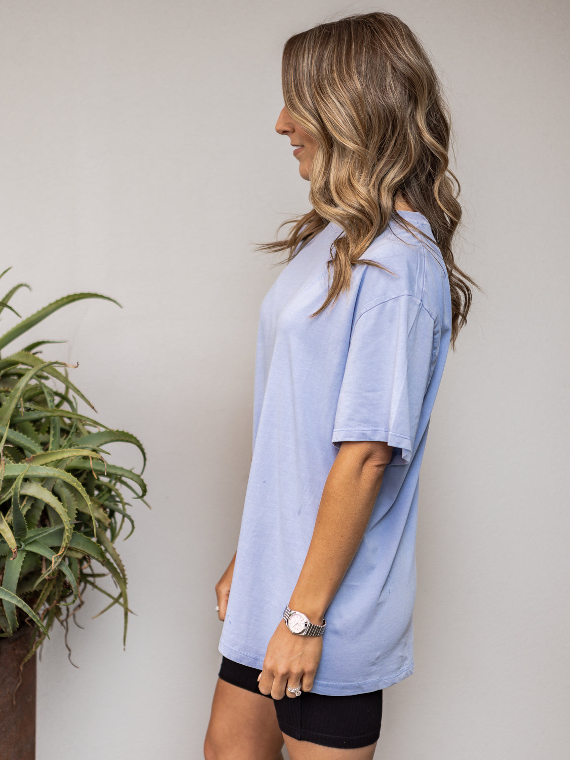Silent Theory Oversized Tee - Blue