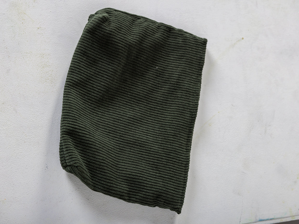 Evergreen Cord Pouch - Green