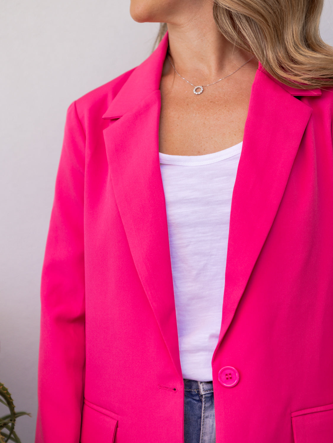 Beyonce Blazer - Pink