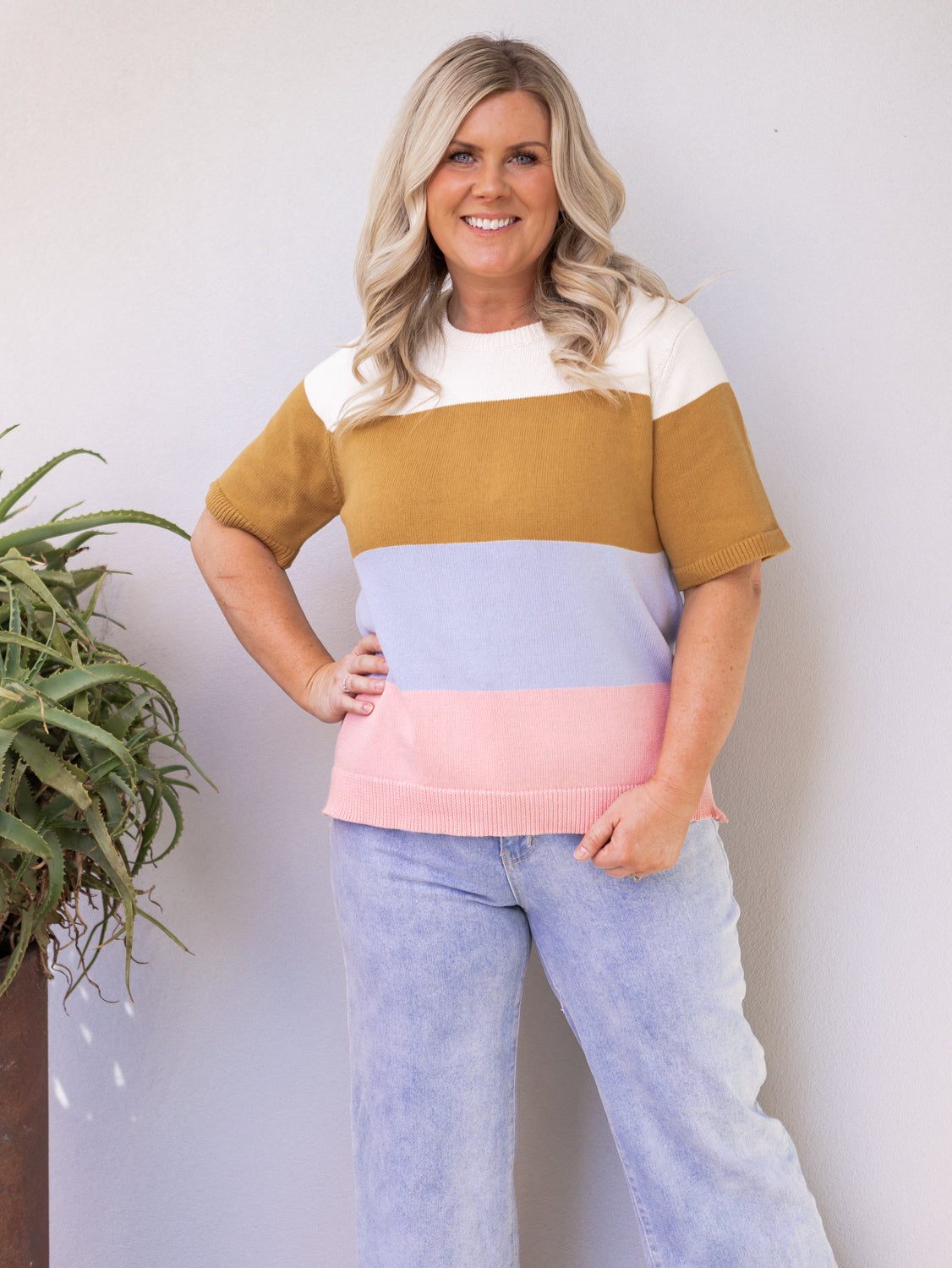 Bronte Colorblock Knit