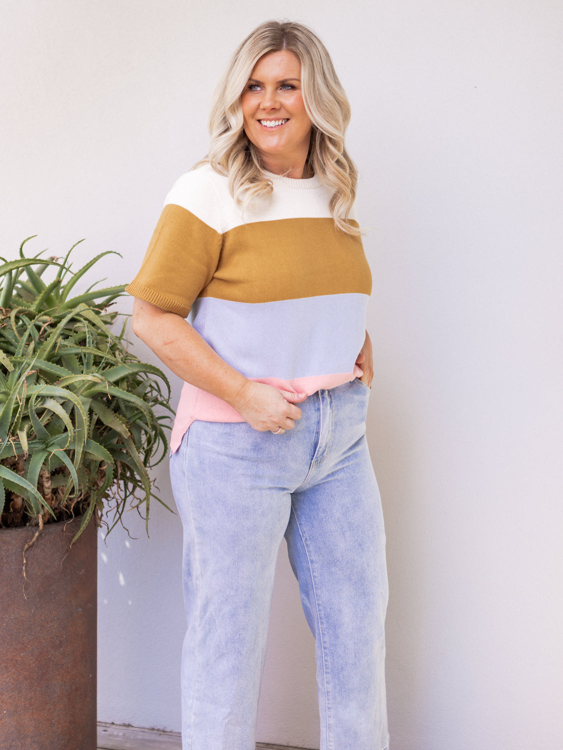 Bronte Colorblock Knit