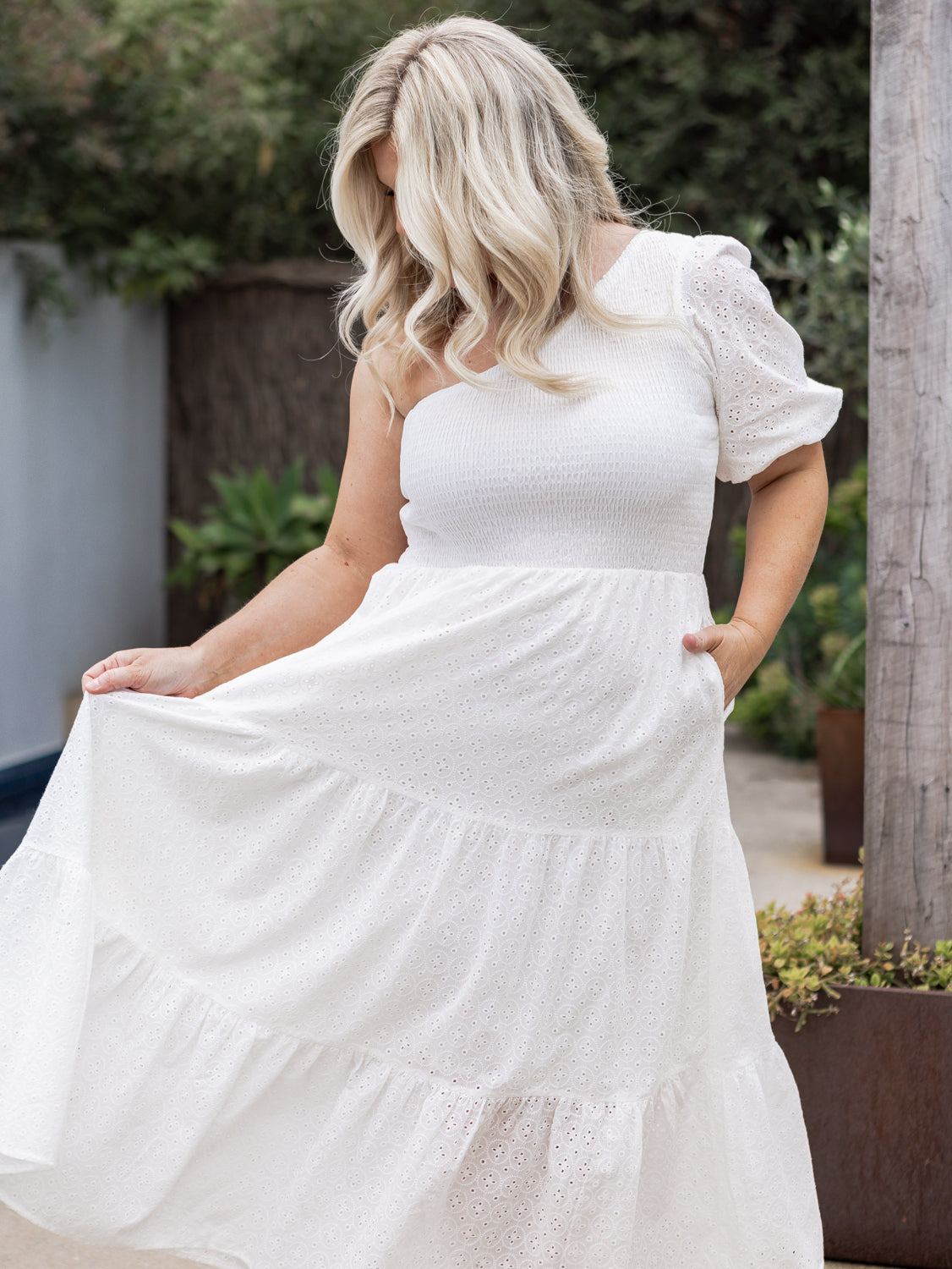 Loui Dress - White