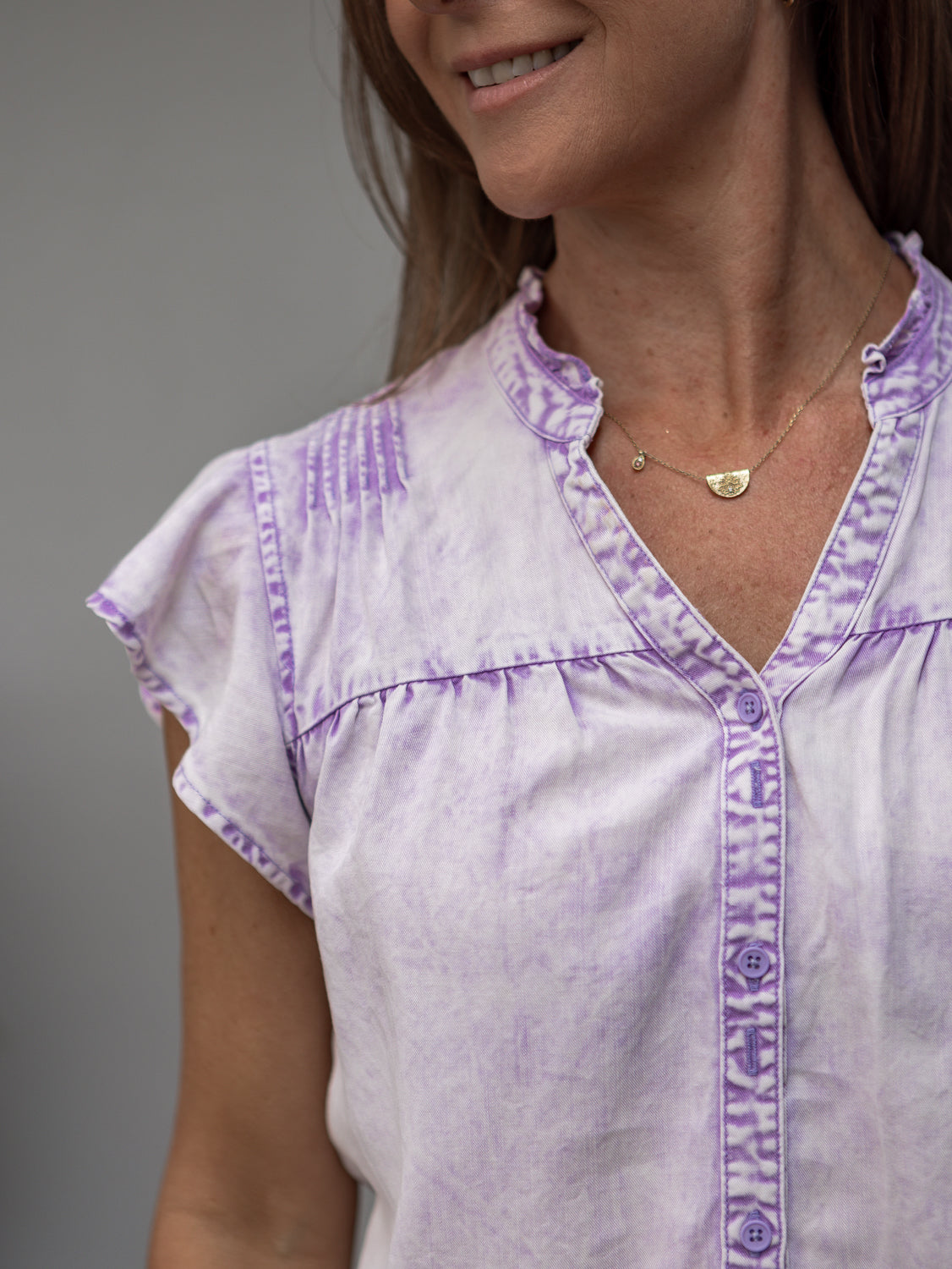 Reese Top - Lilac