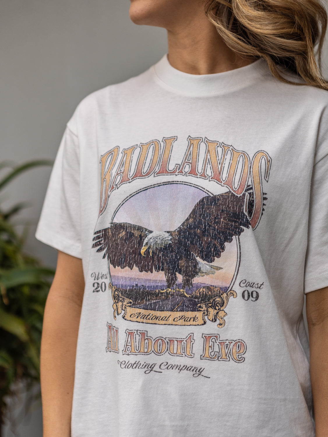 Badlands Tee - White