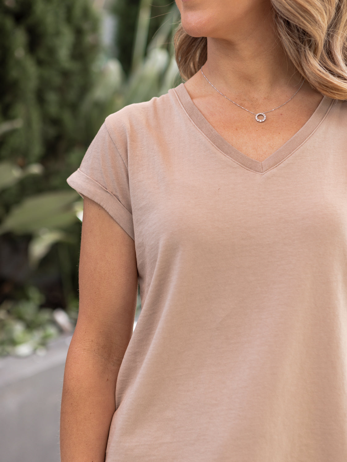 Manly Vee Tee- Oat