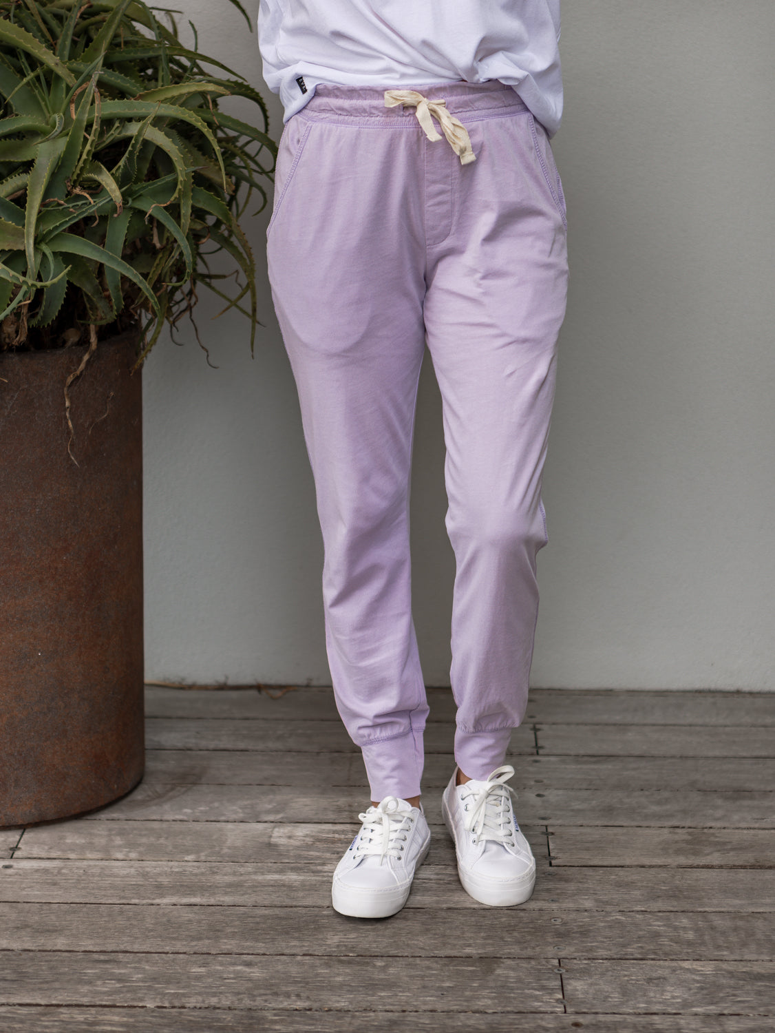 Wash Out Lounge Pant - Purple