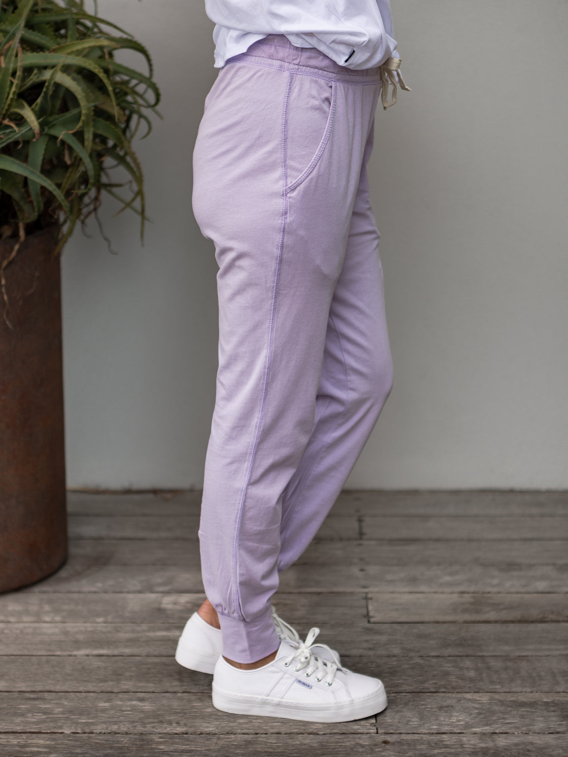 Wash Out Lounge Pant - Purple