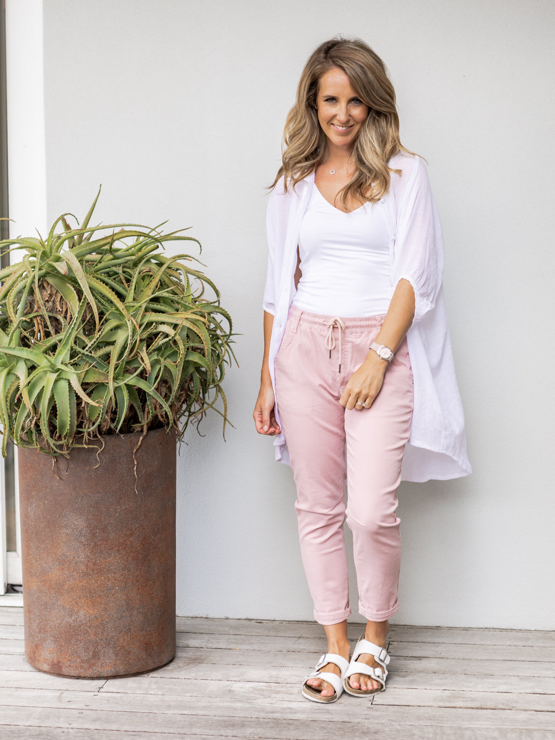 Penny Relax Pant - Pink